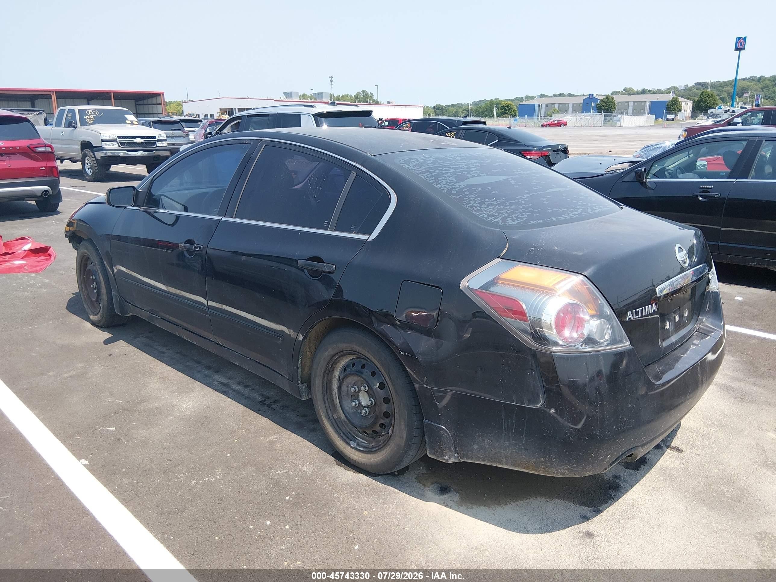 2009 Nissan Altima 2.5 S Black vin: 1N4AL21E99N460569