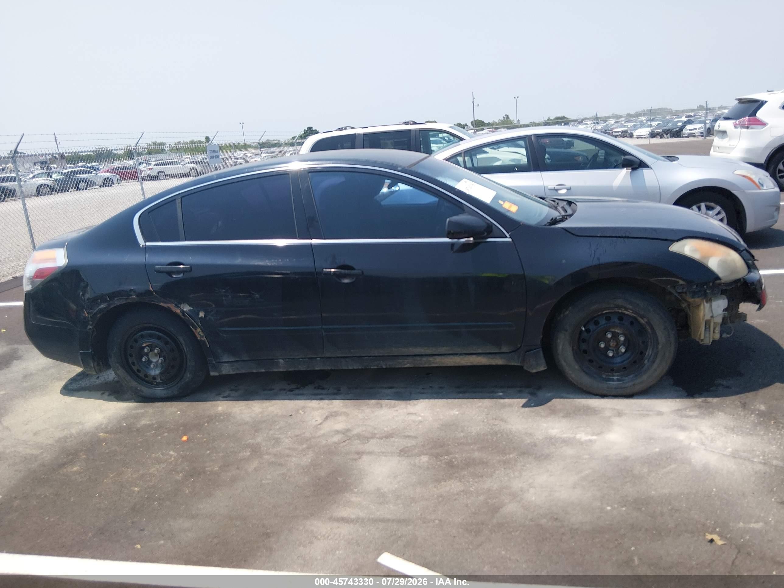 2009 Nissan Altima 2.5 S Black vin: 1N4AL21E99N460569