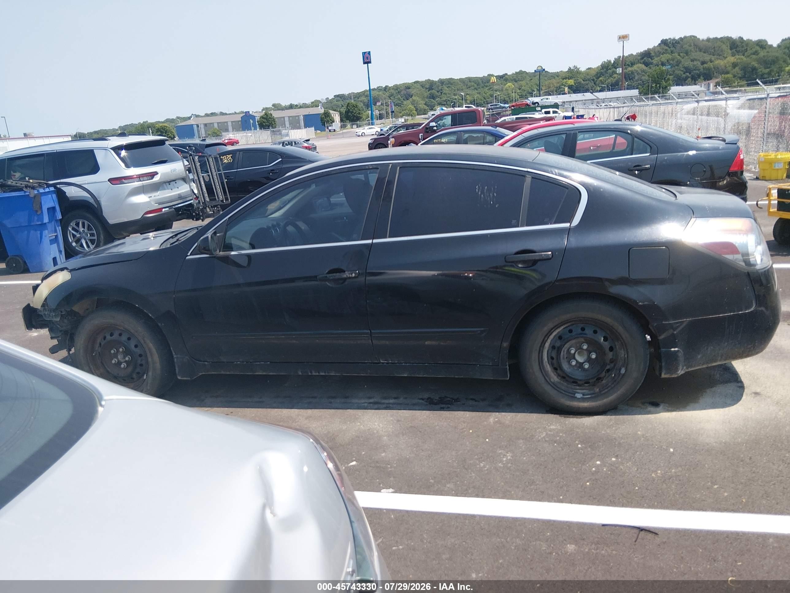 2009 Nissan Altima 2.5 S Black vin: 1N4AL21E99N460569