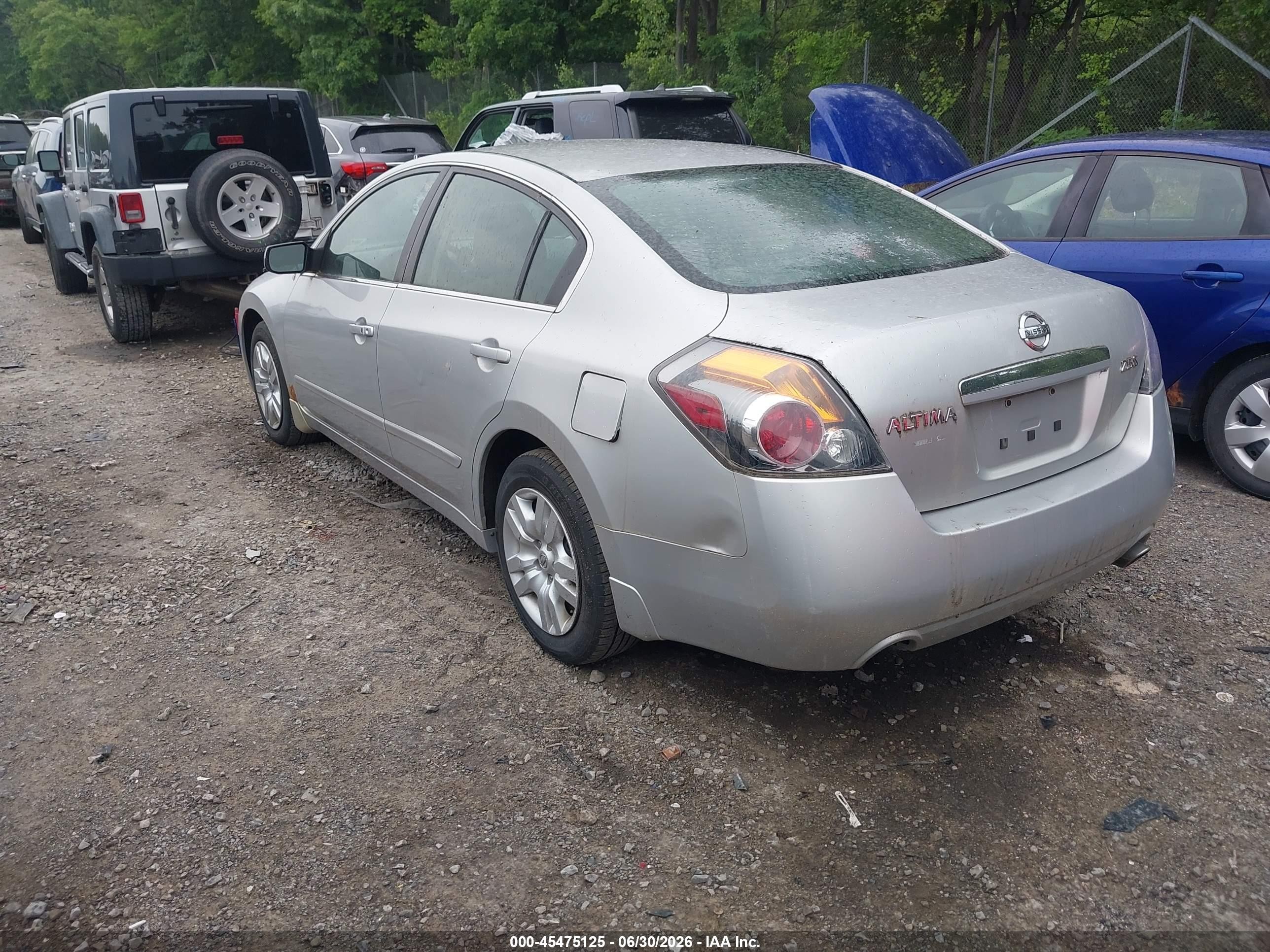 2009 Nissan Altima 2.5 S Silver vin: 1N4AL21E99N470552