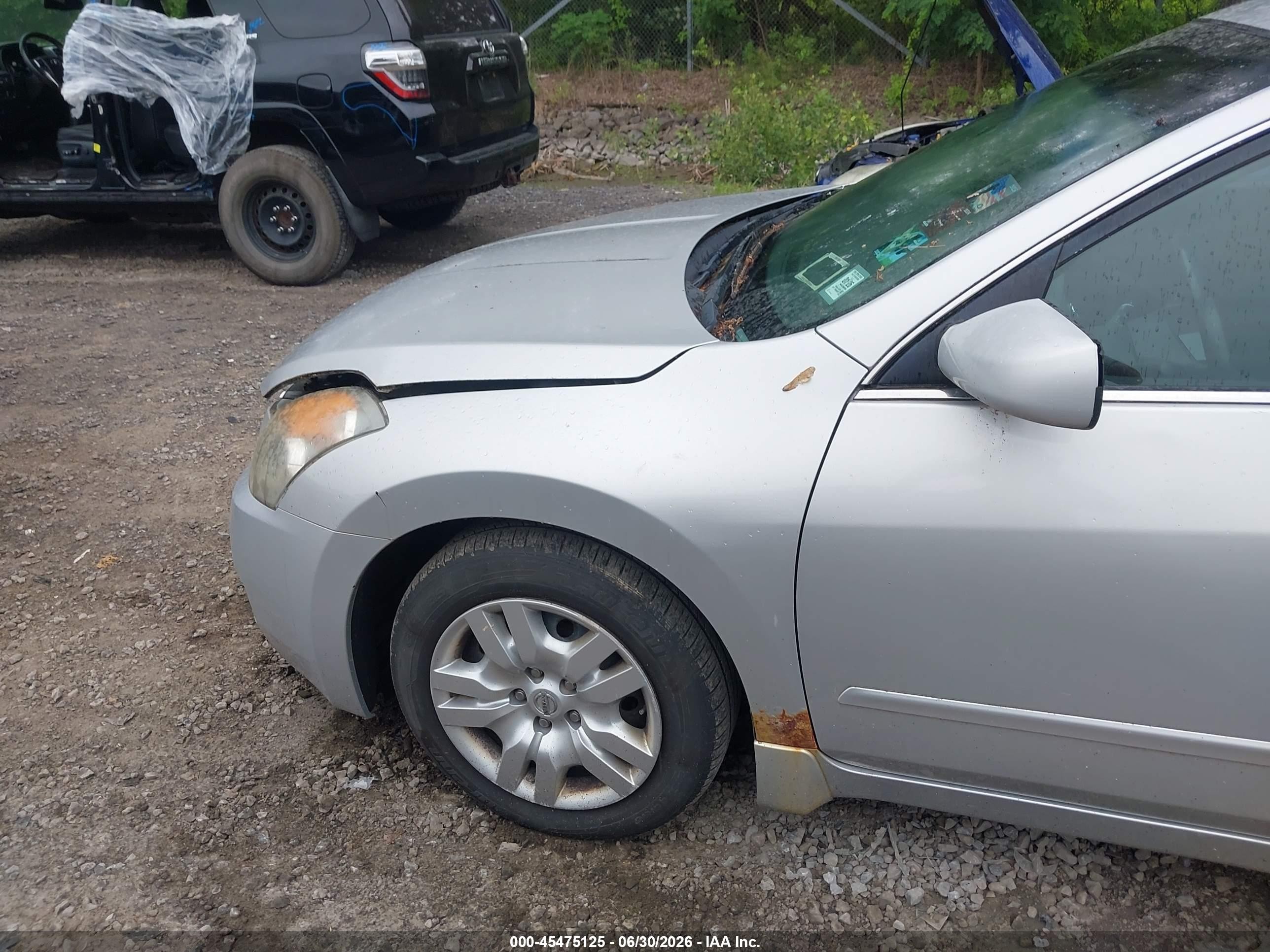 2009 Nissan Altima 2.5 S Silver vin: 1N4AL21E99N470552