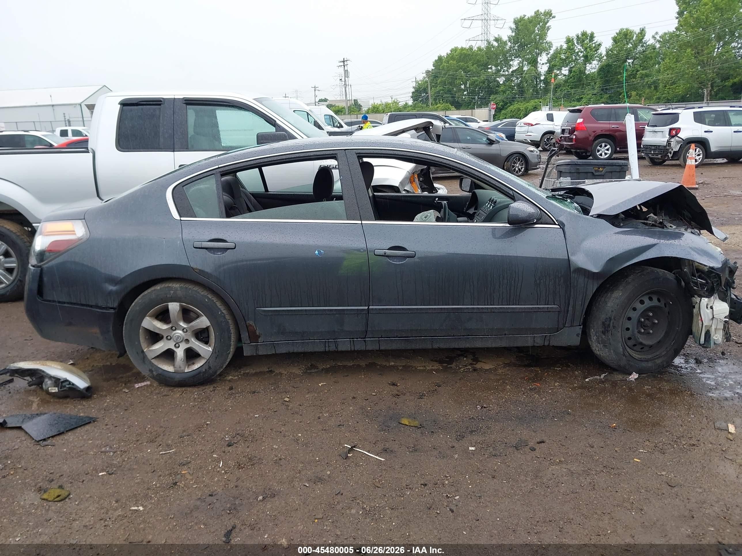 2009 Nissan Altima 2.5 S Серый vin: 1N4AL21E99N479591