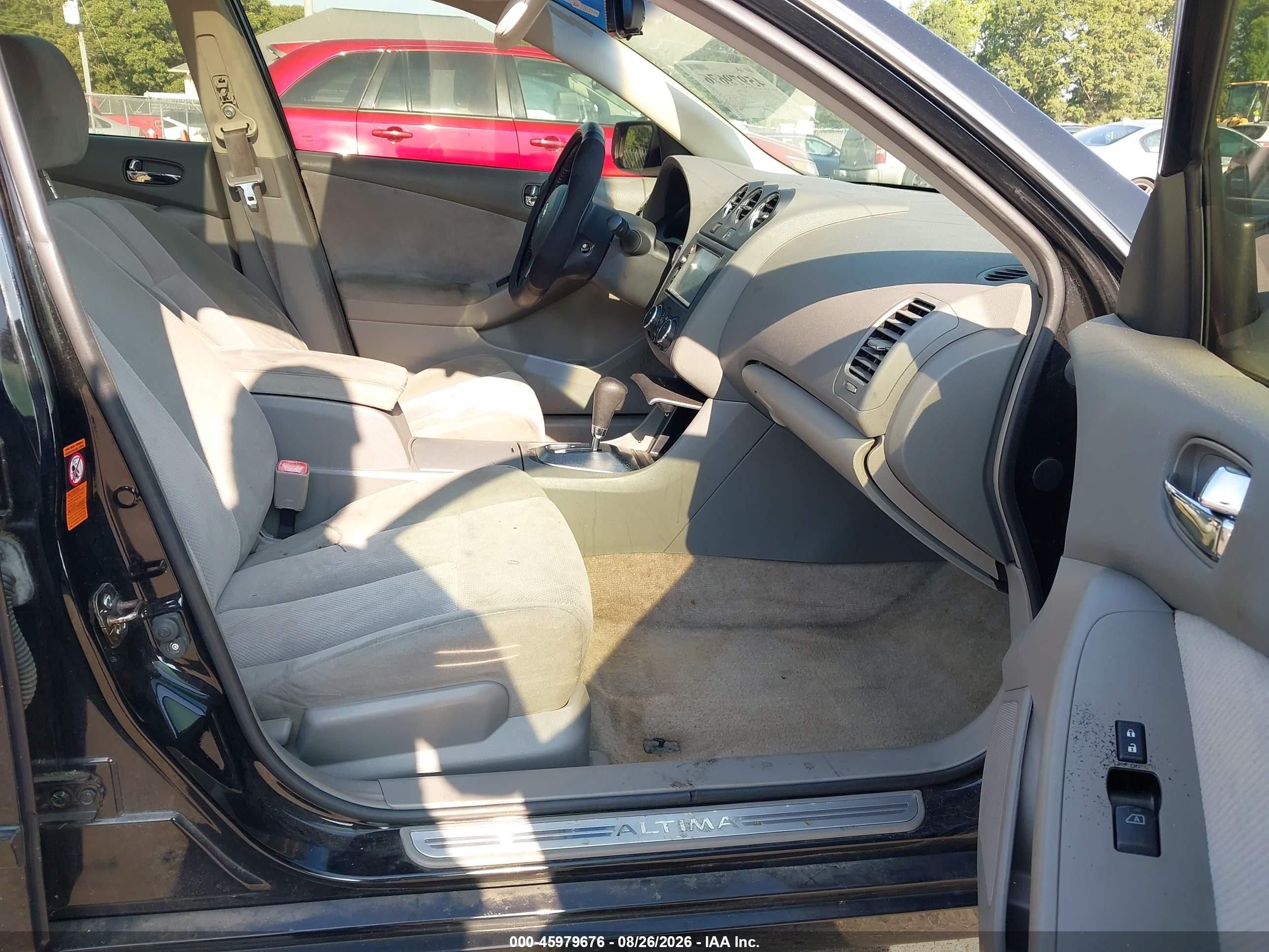 2009 Nissan Altima 2.5 S Black vin: 1N4AL21E99N492499