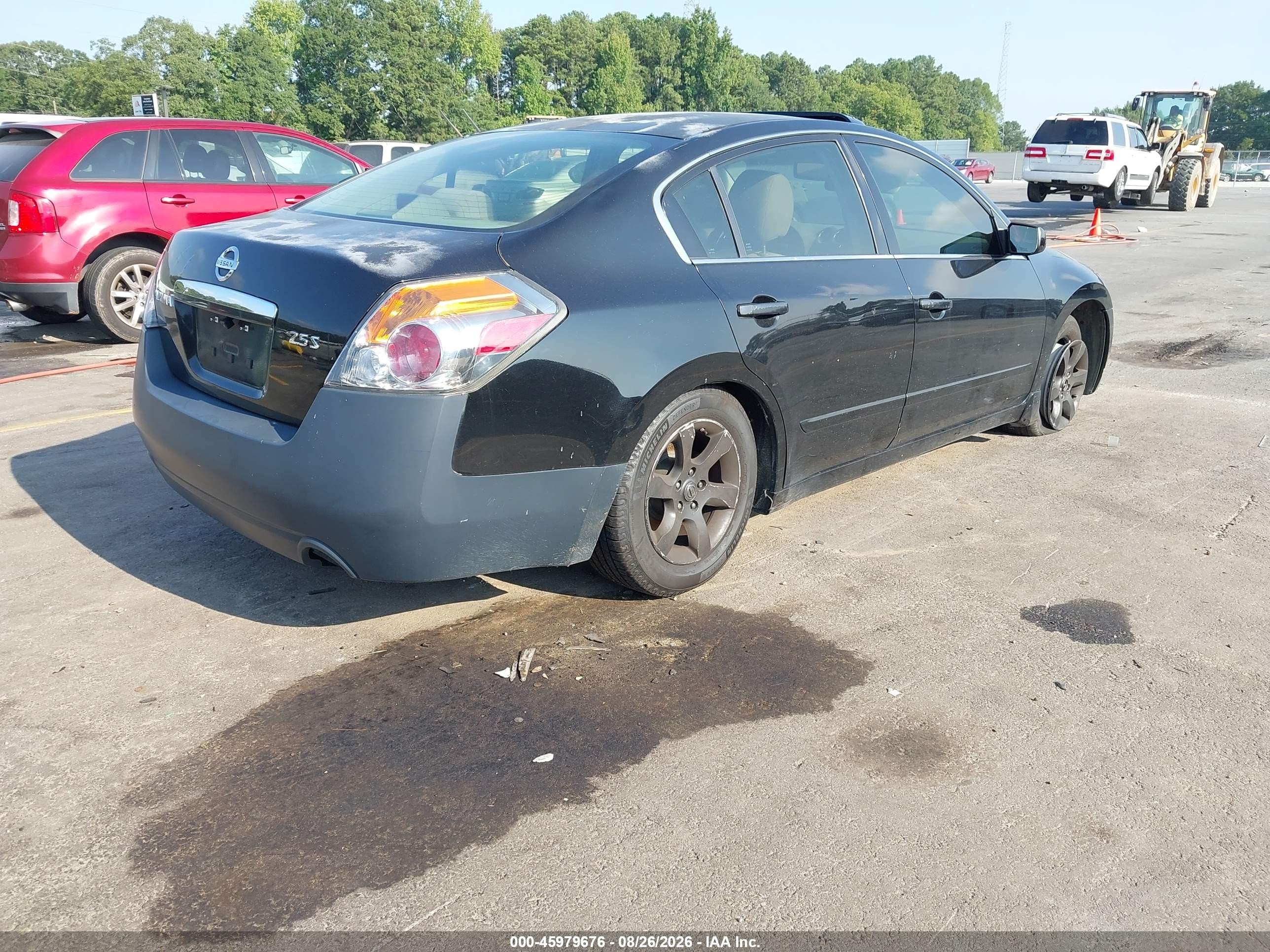 2009 Nissan Altima 2.5 S Black vin: 1N4AL21E99N492499