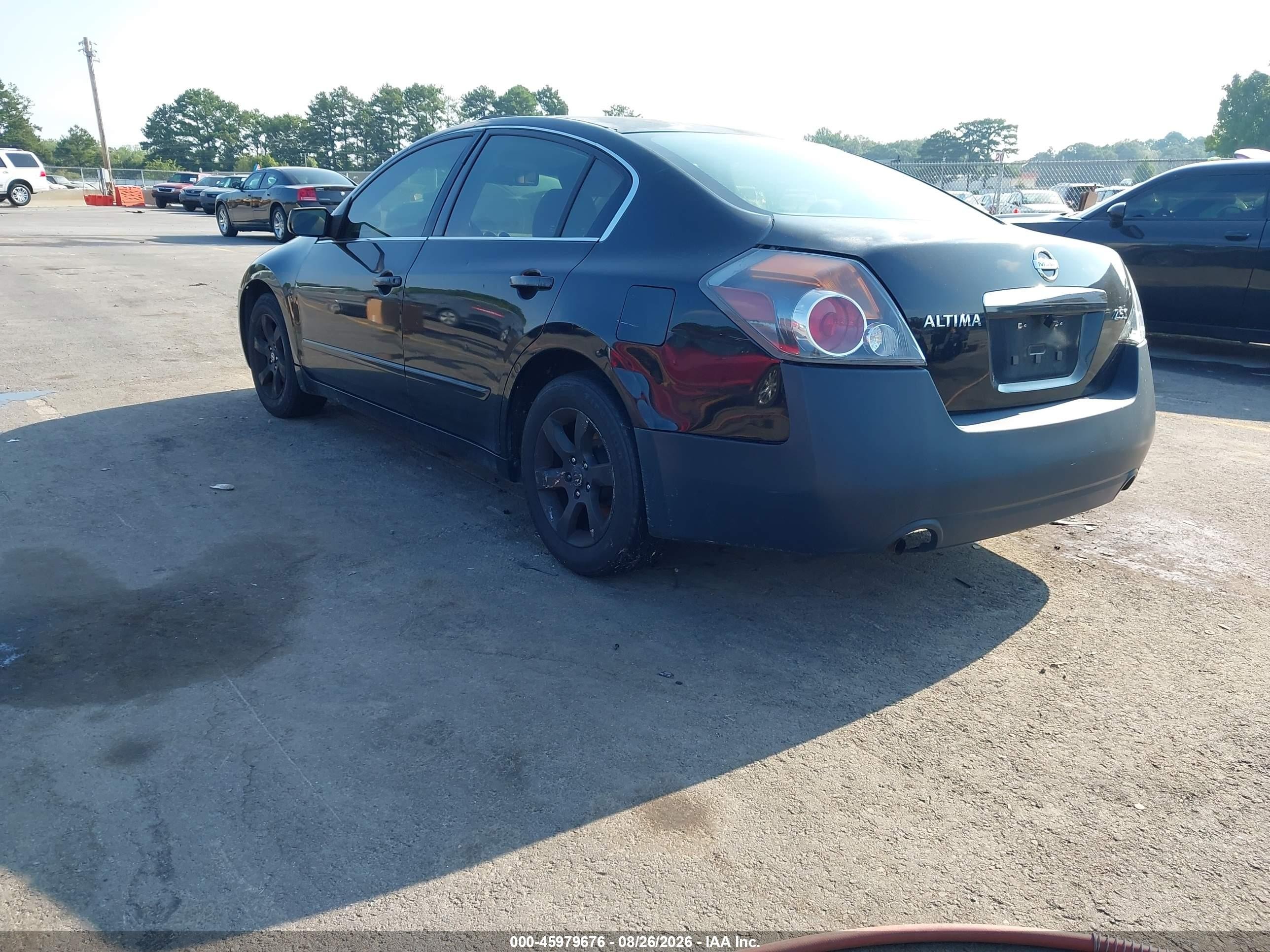2009 Nissan Altima 2.5 S Black vin: 1N4AL21E99N492499