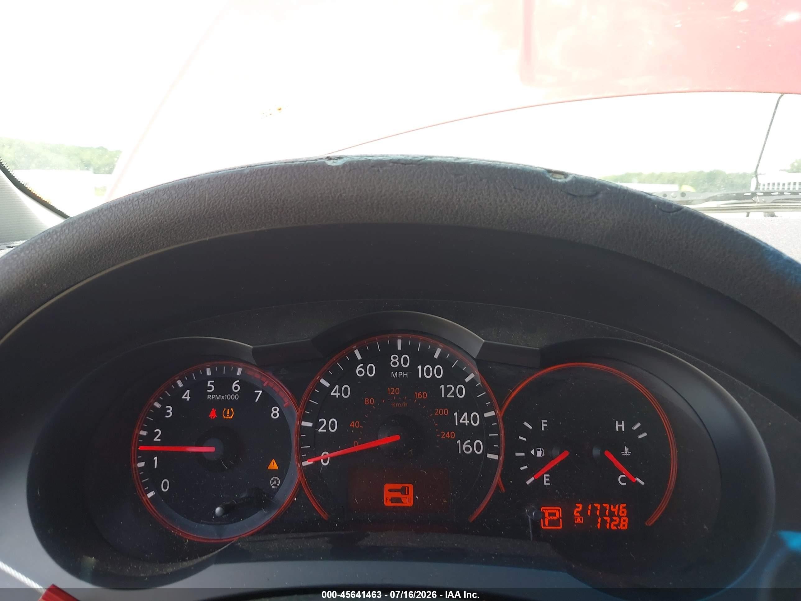 2009 Nissan Altima 2.5 S Red vin: 1N4AL21E99N498559