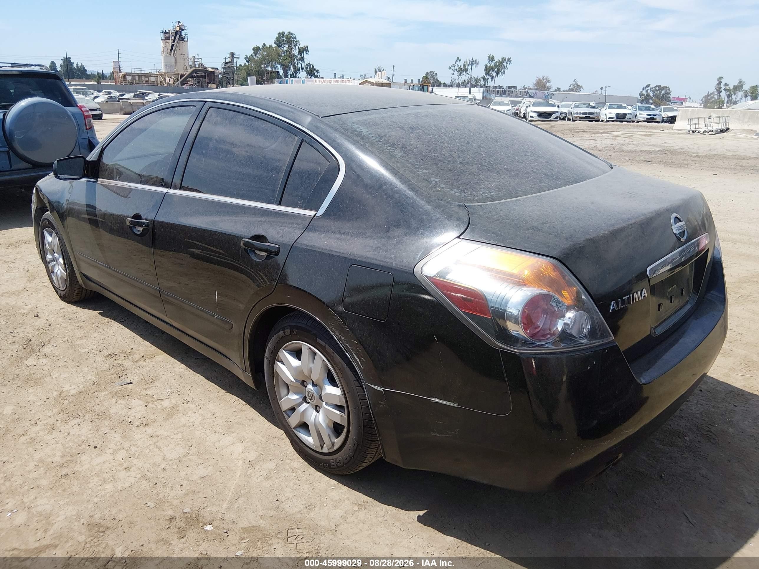 2009 Nissan Altima 2.5 Black vin: 1N4AL21E99N521340
