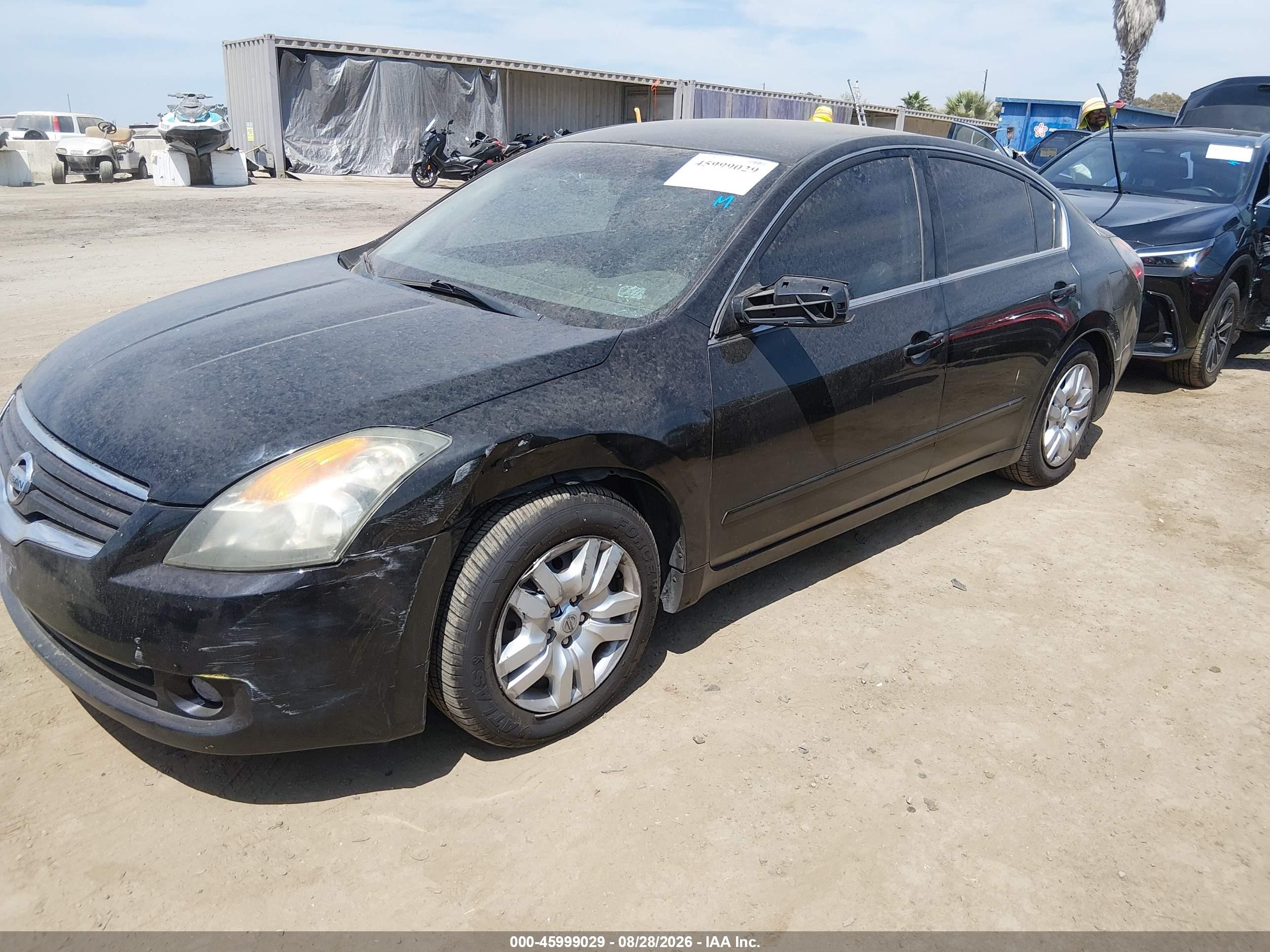 2009 Nissan Altima 2.5 Black vin: 1N4AL21E99N521340