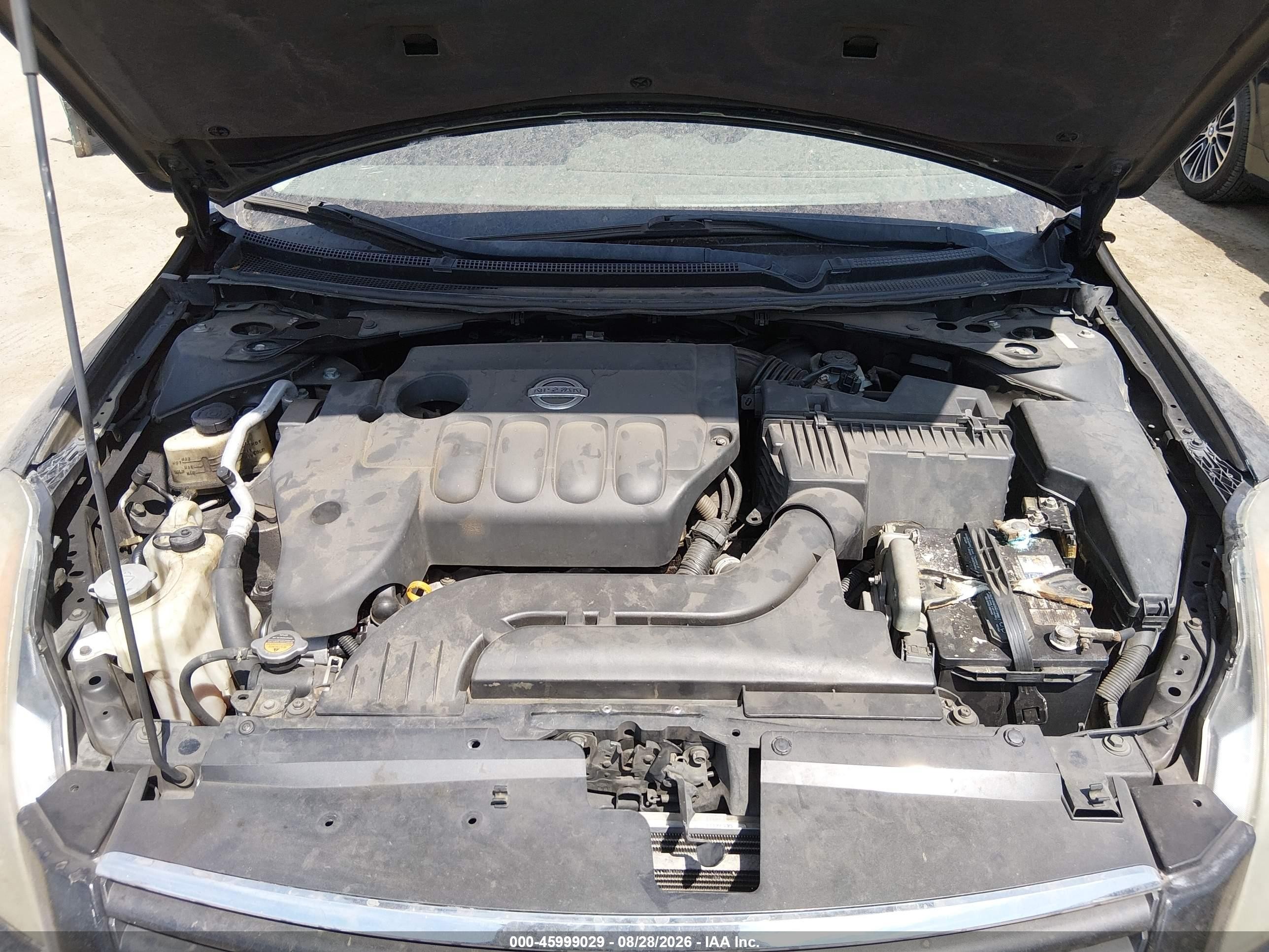 2009 Nissan Altima 2.5 Black vin: 1N4AL21E99N521340