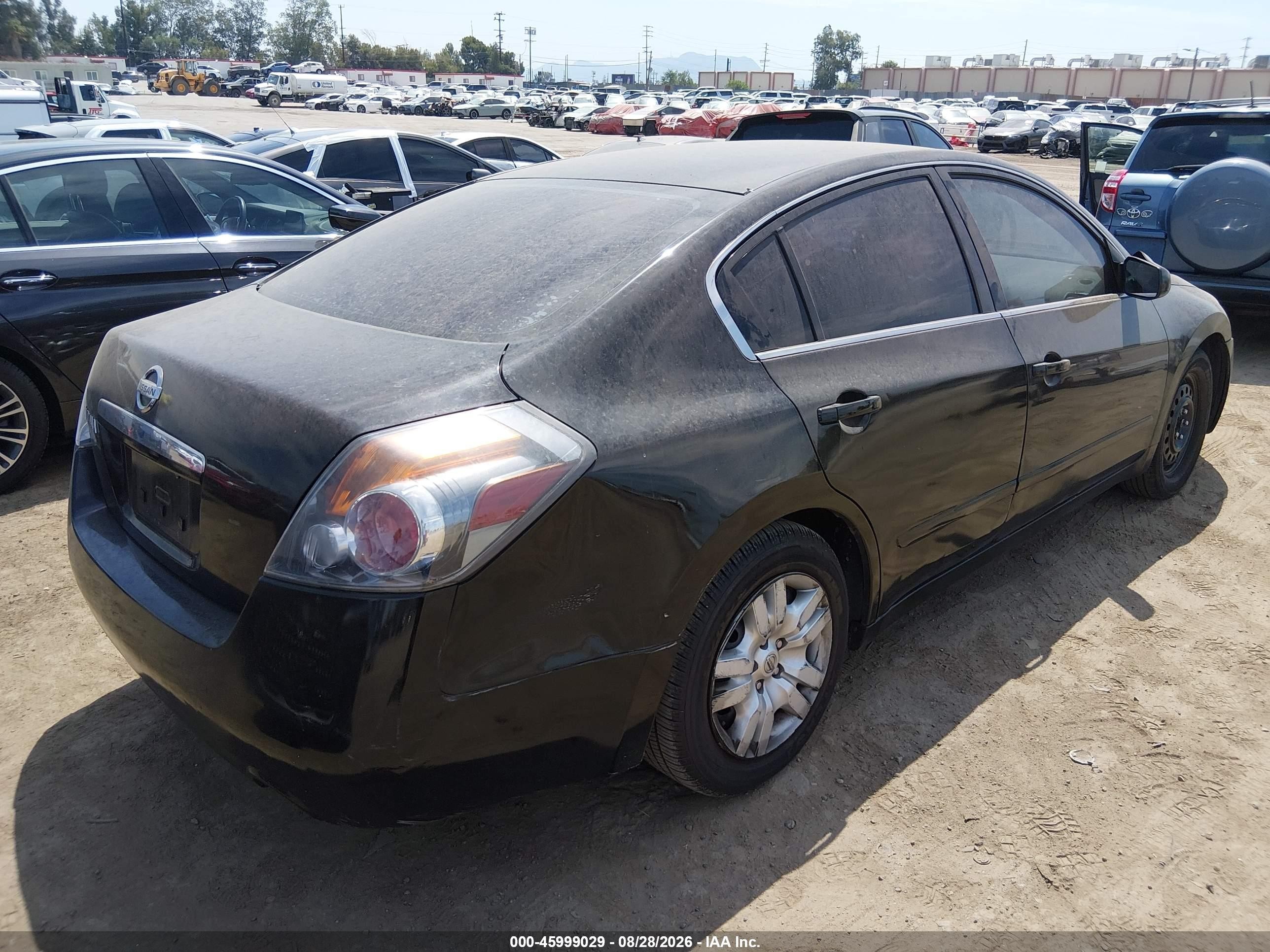2009 Nissan Altima 2.5 Black vin: 1N4AL21E99N521340