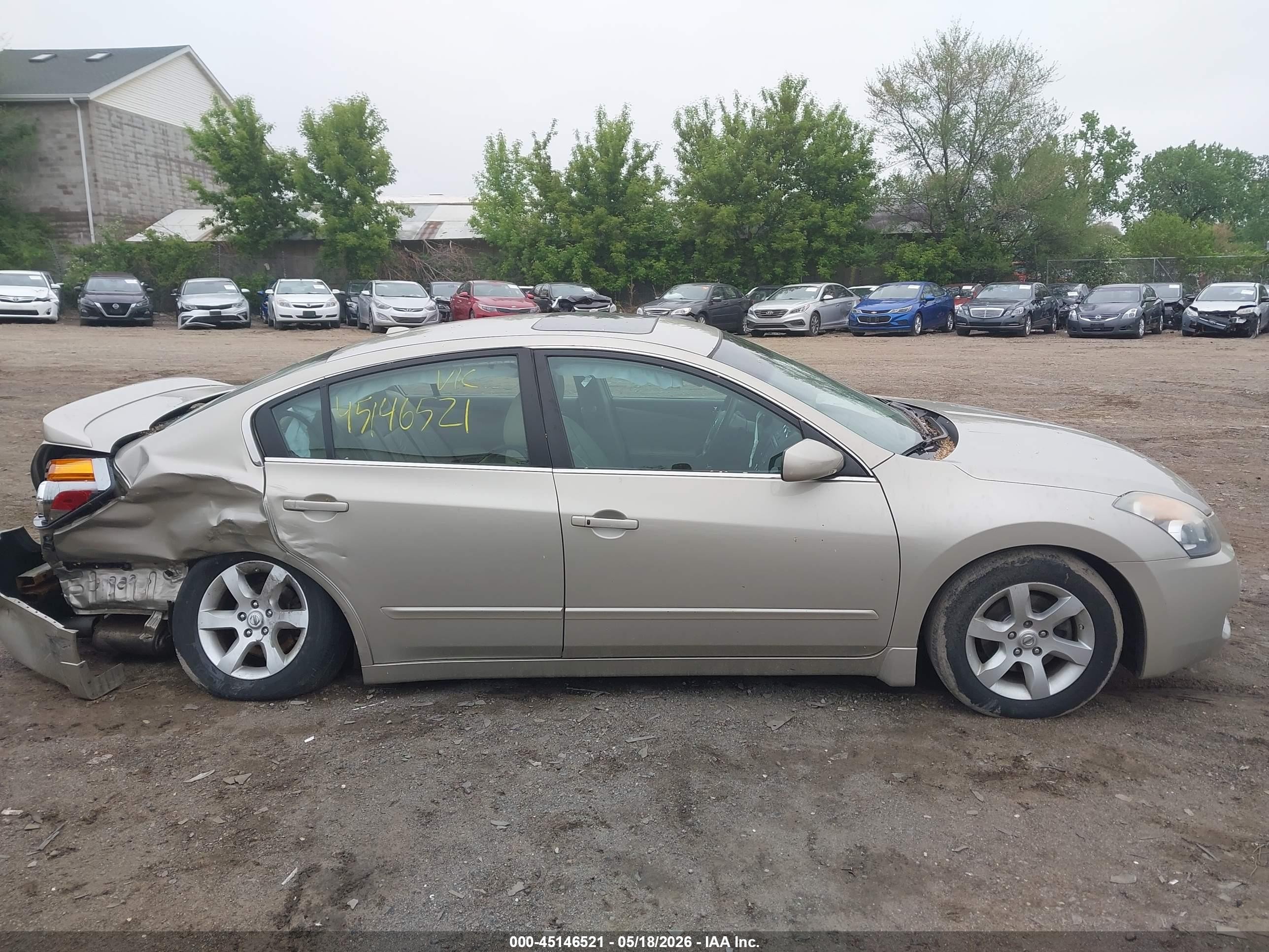 2009 Nissan Altima 2.5 S Beige vin: 1N4AL21E99N522956