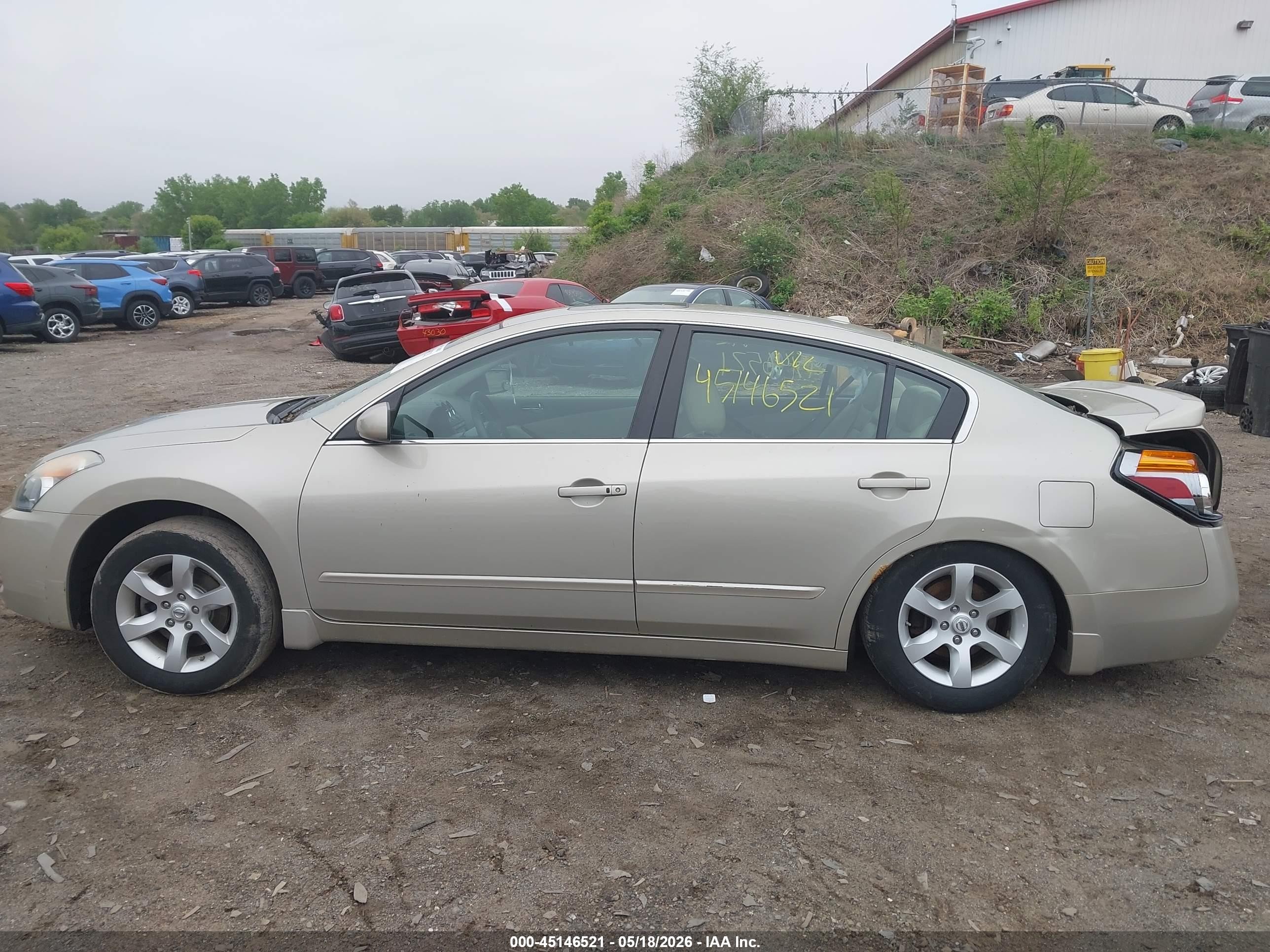 2009 Nissan Altima 2.5 S Beige vin: 1N4AL21E99N522956