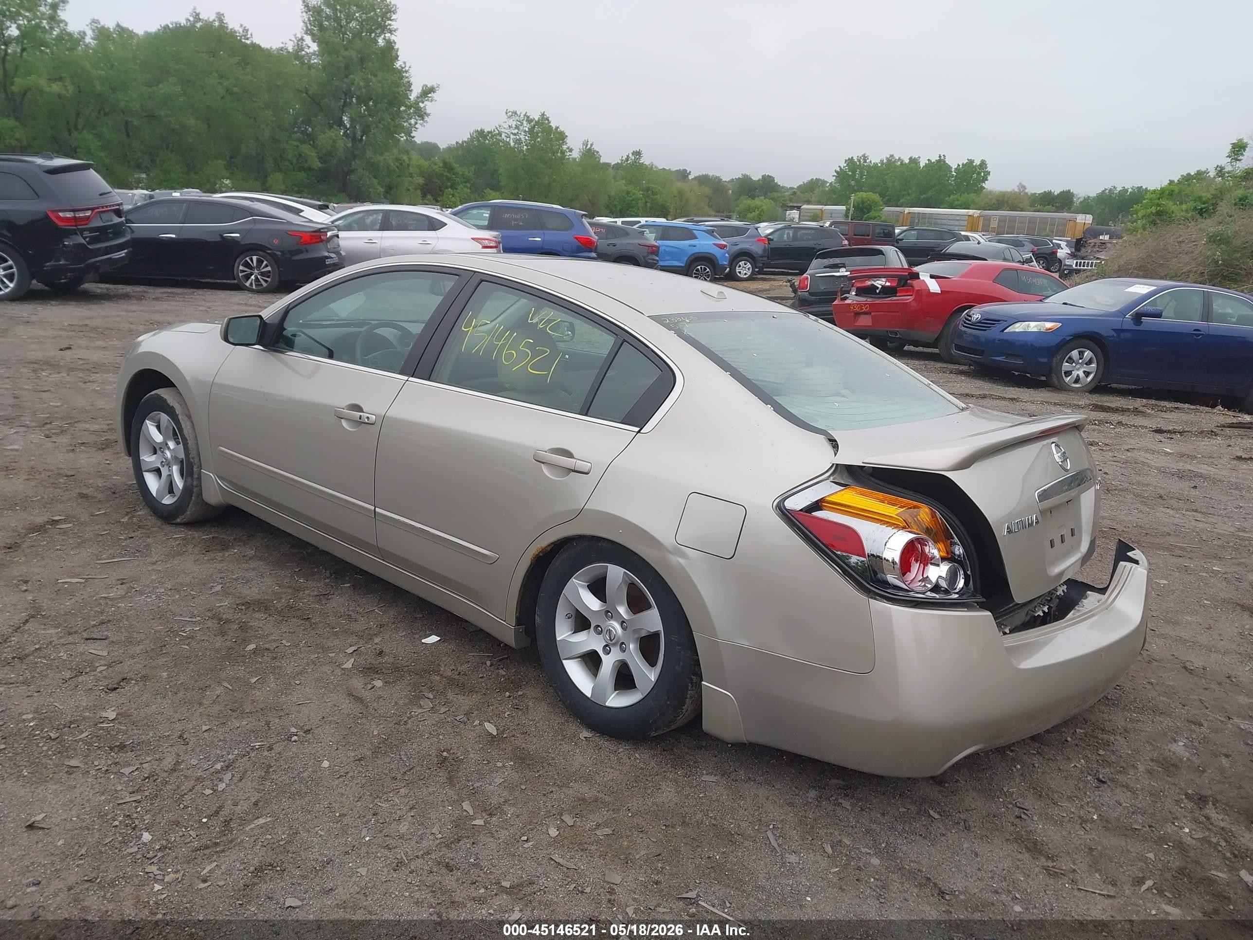2009 Nissan Altima 2.5 S Beige vin: 1N4AL21E99N522956