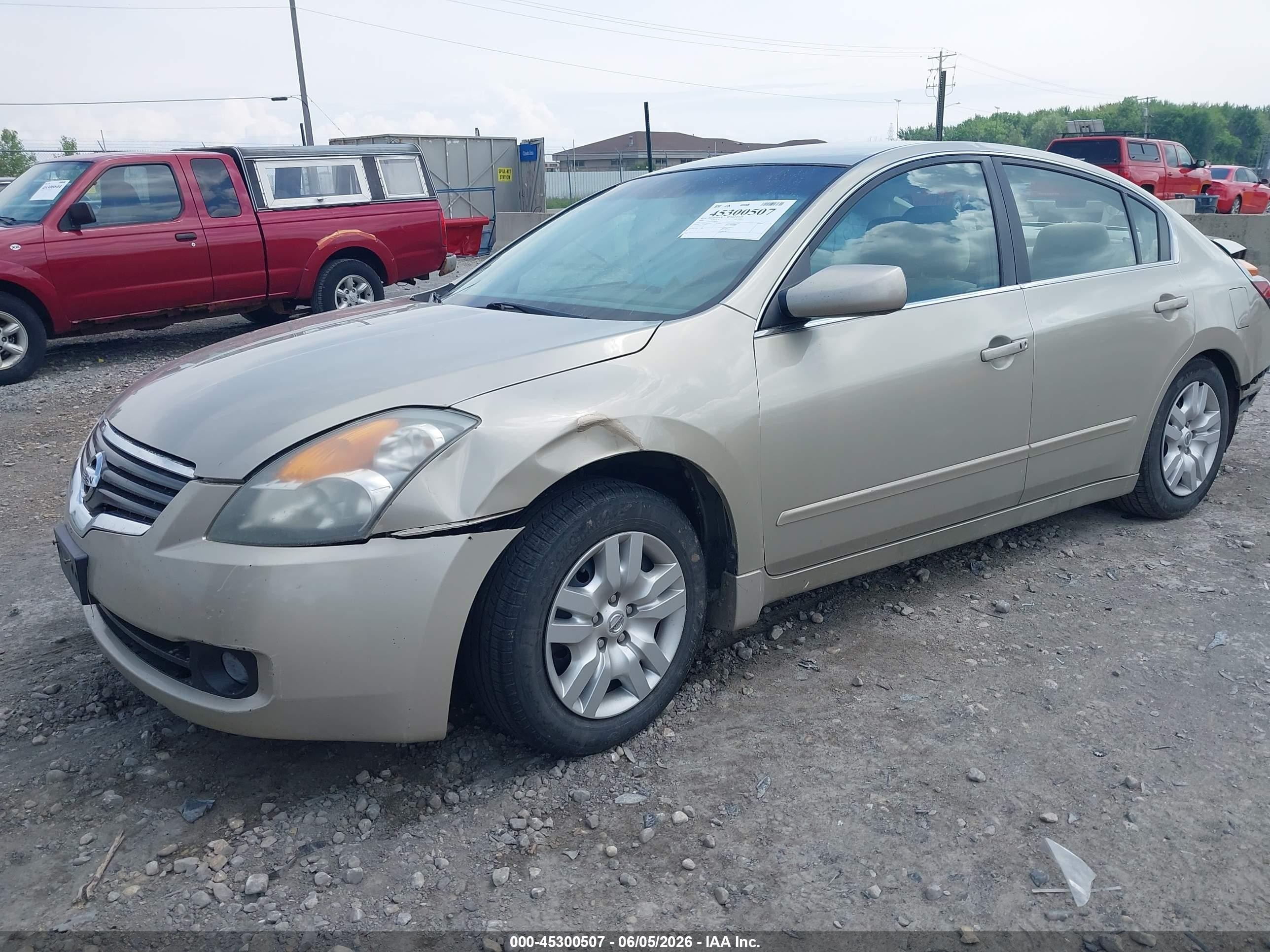 2009 Nissan Altima 2.5 S Beige vin: 1N4AL21E99N528630