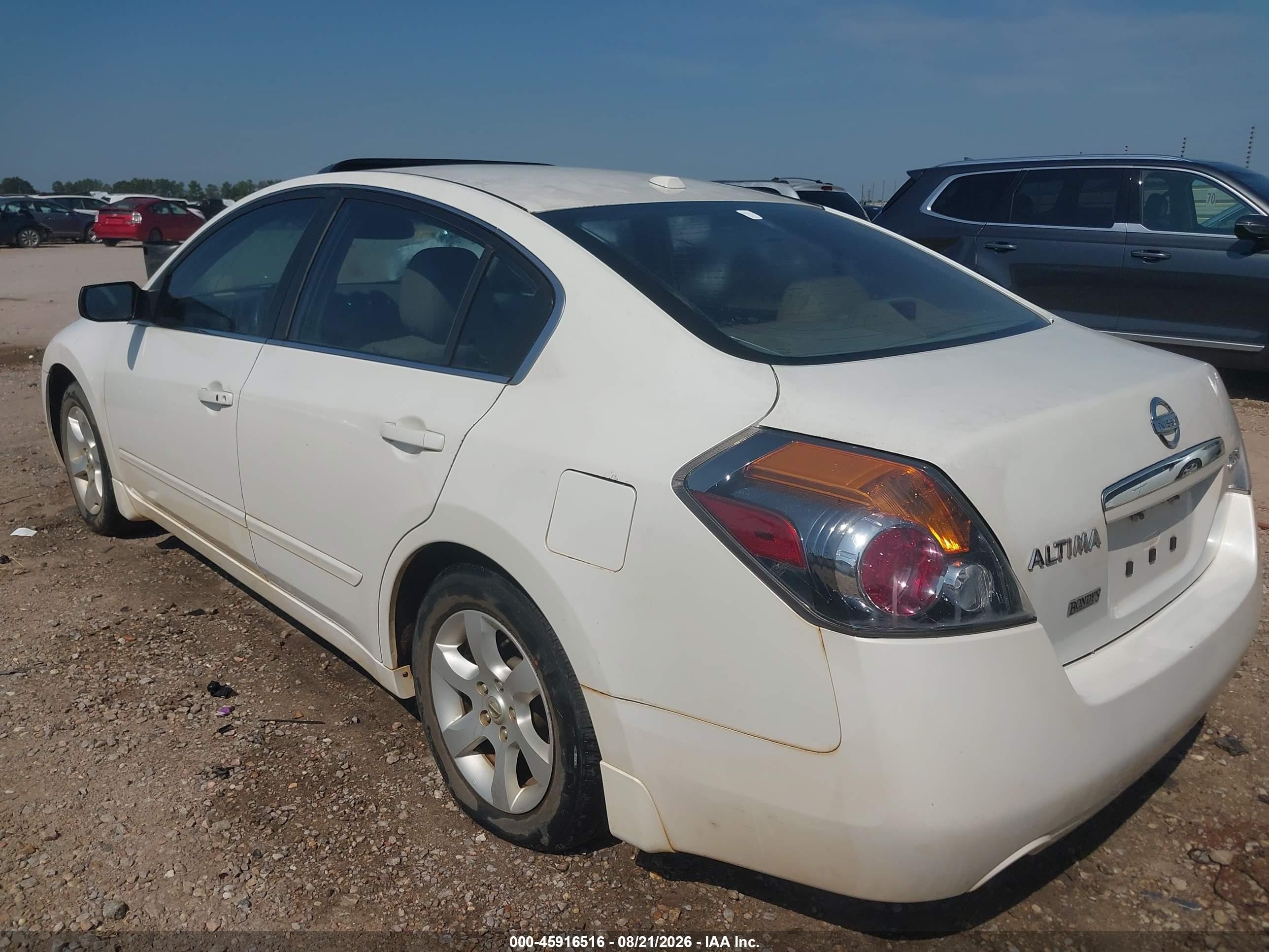 2009 Nissan Altima 2.5 S White vin: 1N4AL21E99N533892