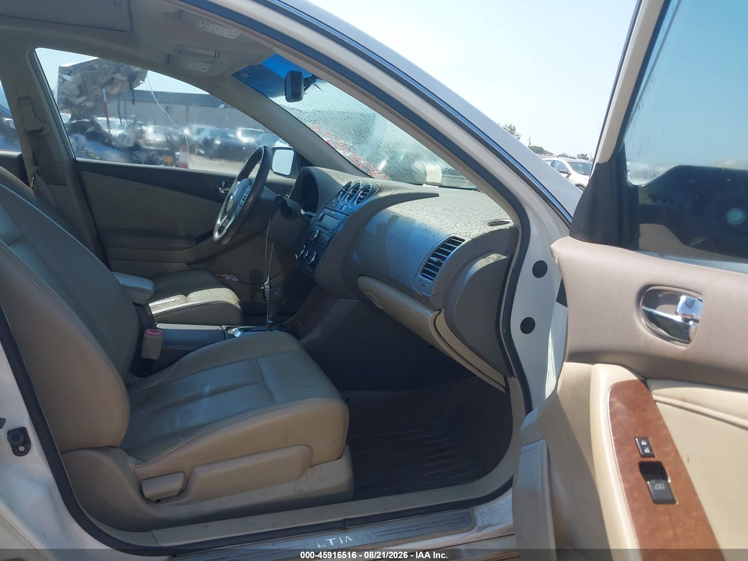 2009 Nissan Altima 2.5 S White vin: 1N4AL21E99N533892