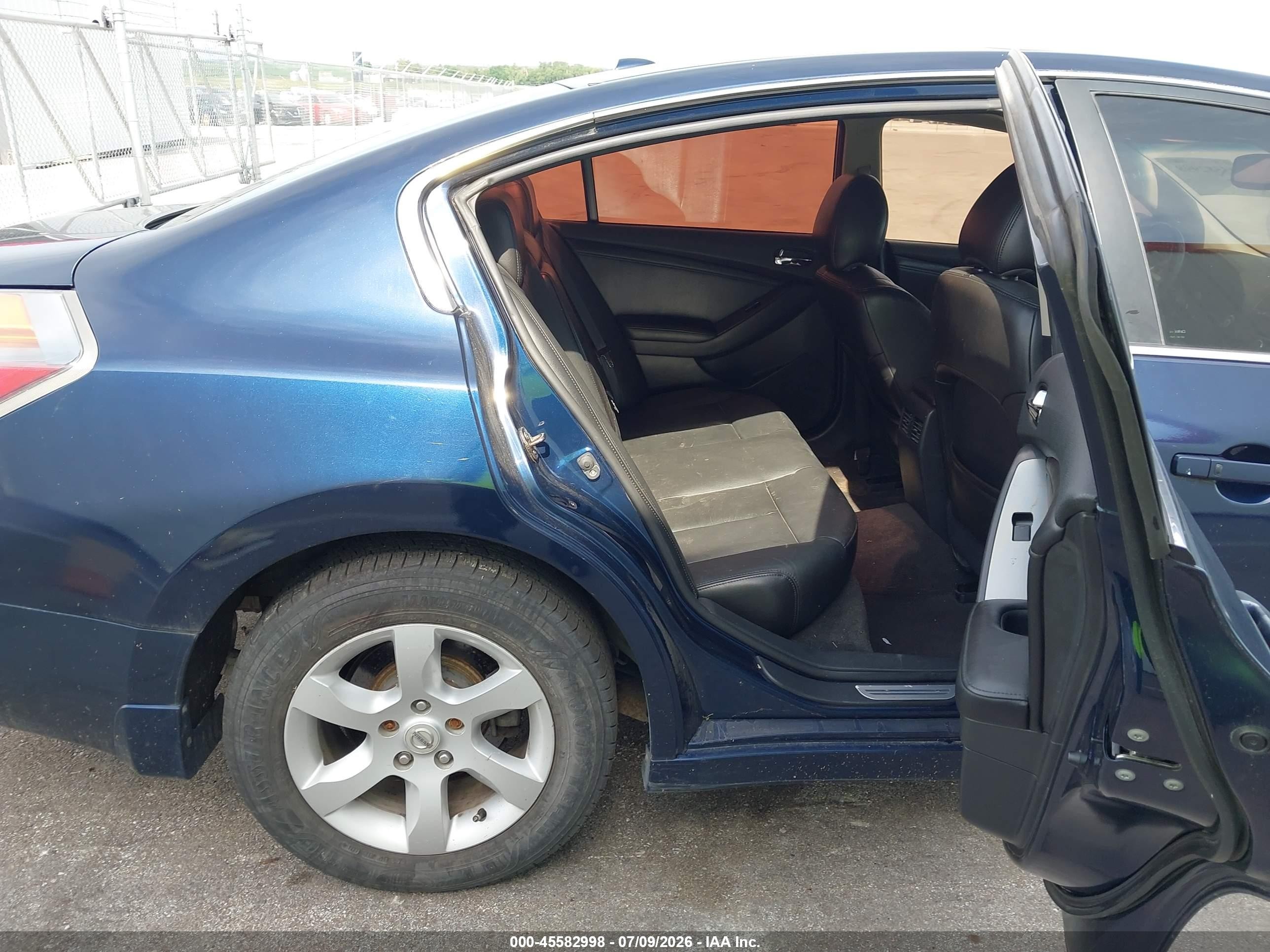 2009 Nissan Altima 2.5 S Blue vin: 1N4AL21E99N539160