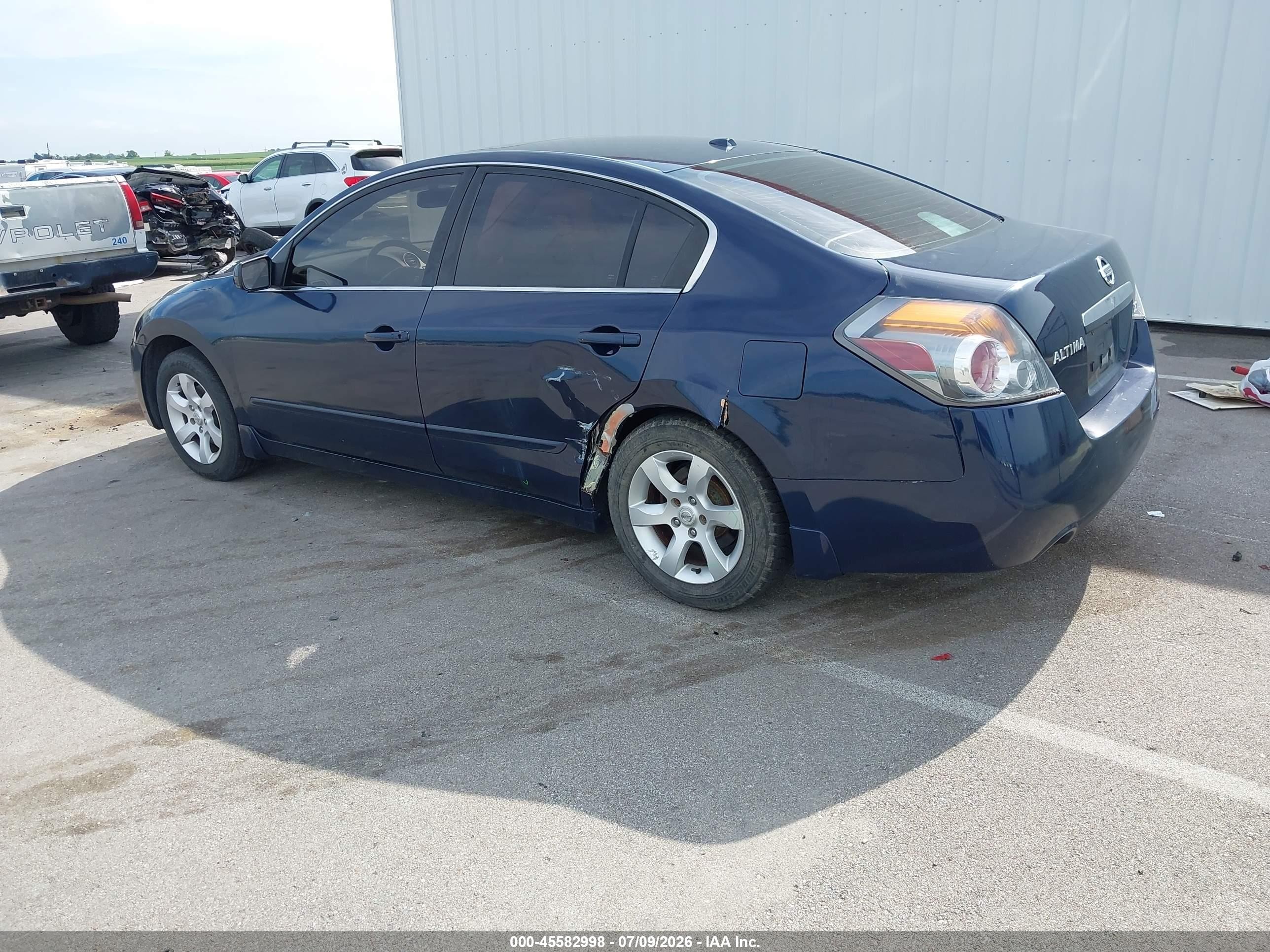 2009 Nissan Altima 2.5 S Blue vin: 1N4AL21E99N539160