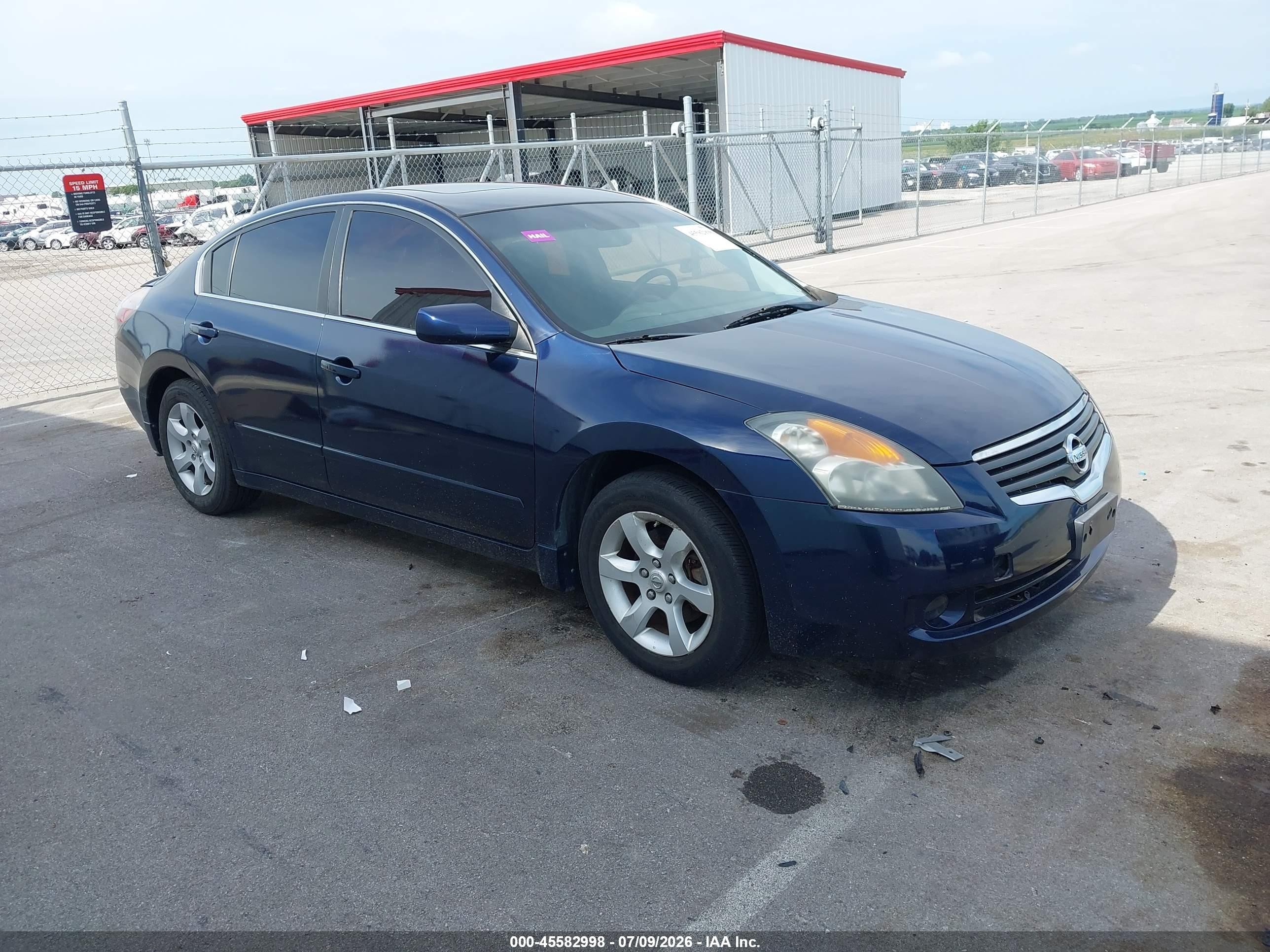 2009 Nissan Altima 2.5 S Blue vin: 1N4AL21E99N539160