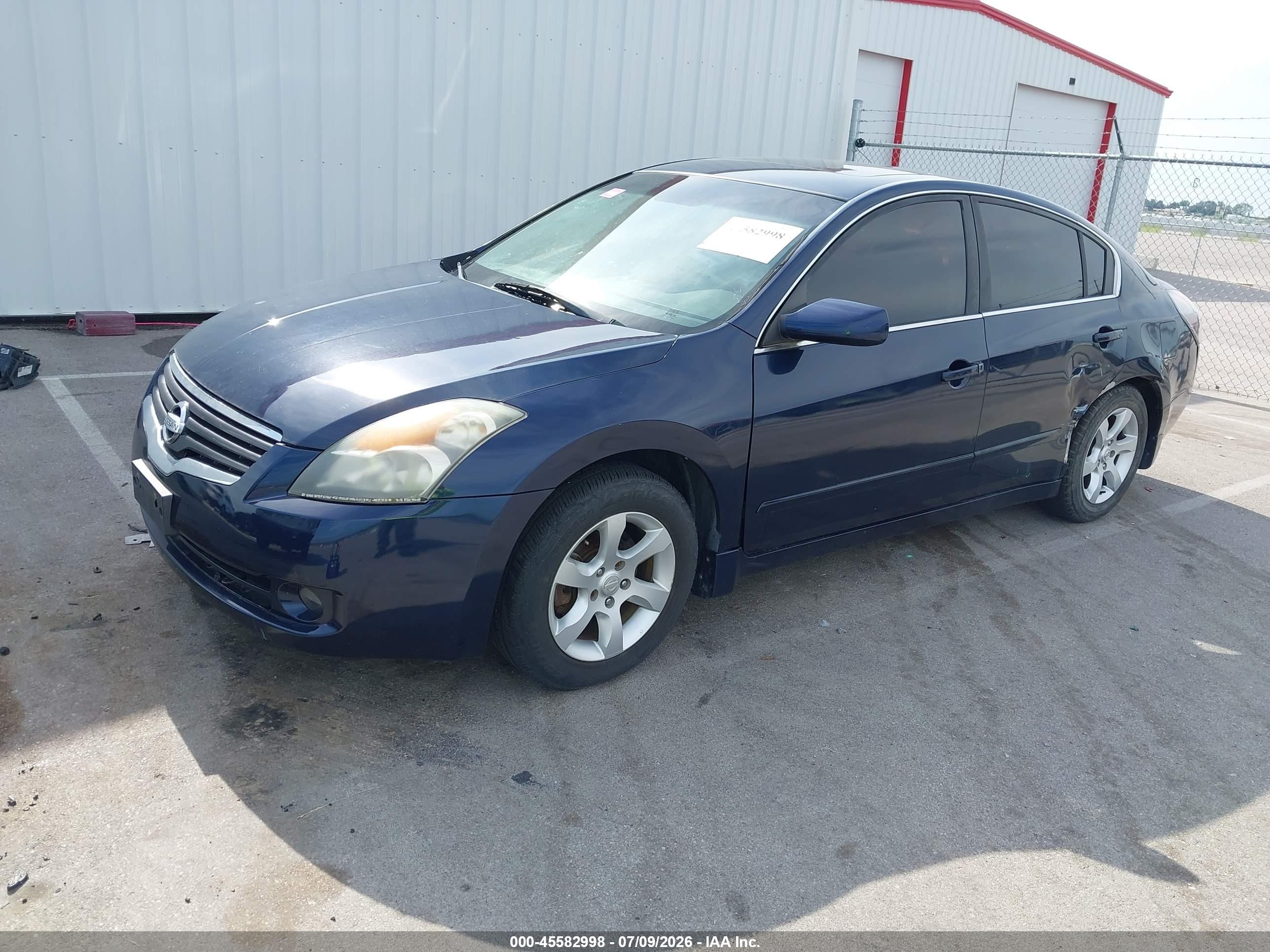 2009 Nissan Altima 2.5 S Blue vin: 1N4AL21E99N539160