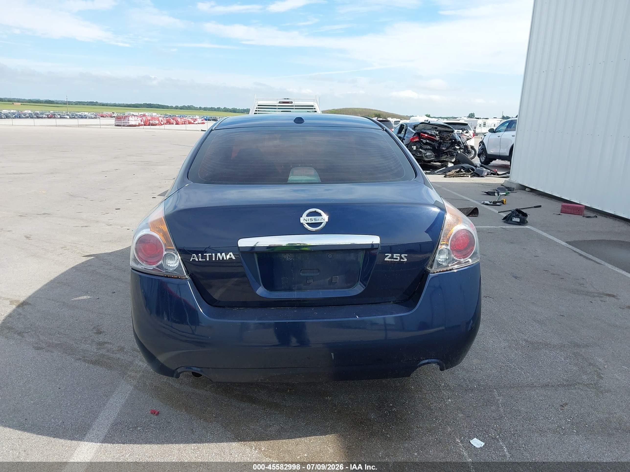 2009 Nissan Altima 2.5 S Blue vin: 1N4AL21E99N539160