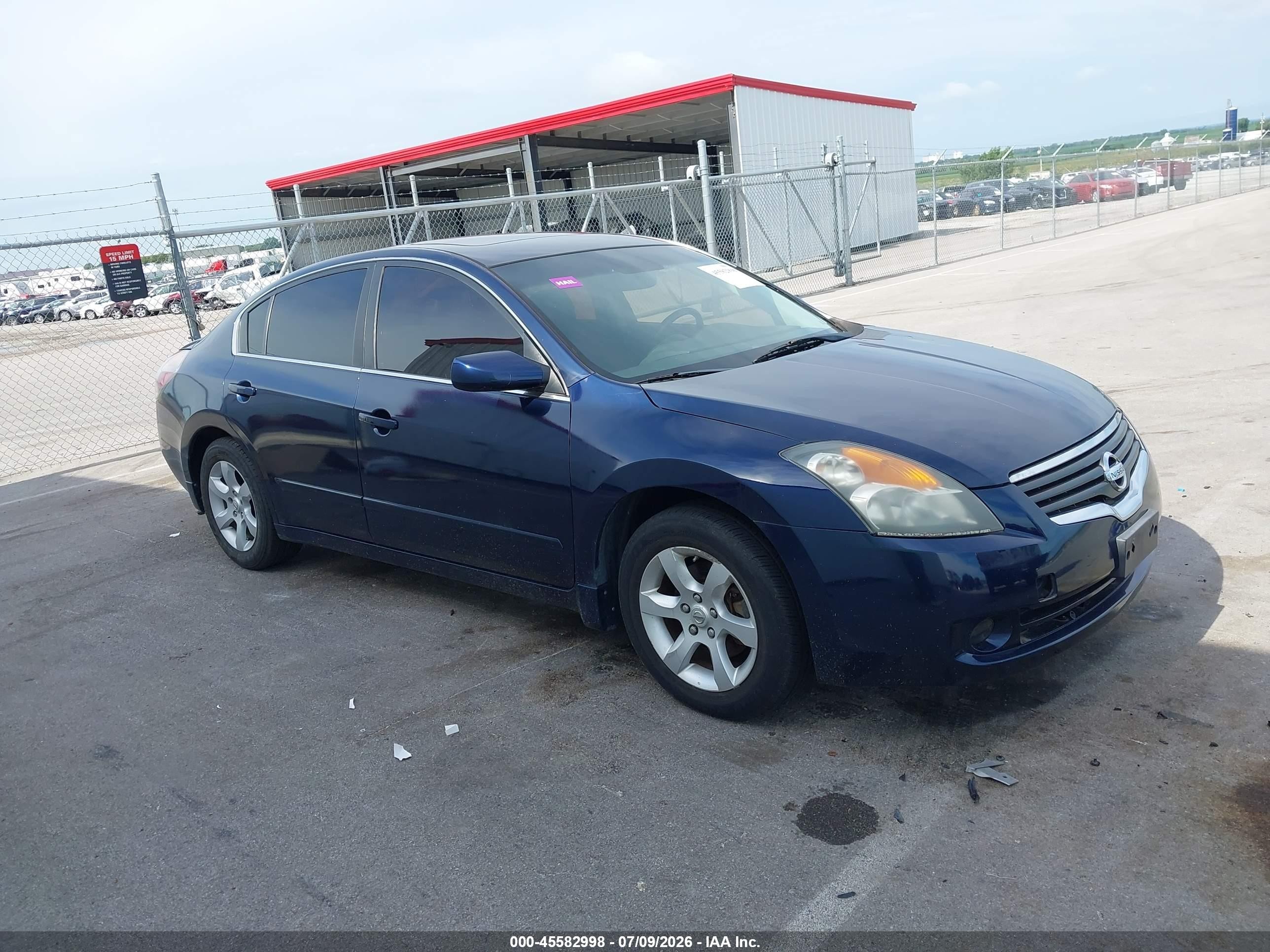 2009 Nissan Altima 2.5 S Blue vin: 1N4AL21E99N539160