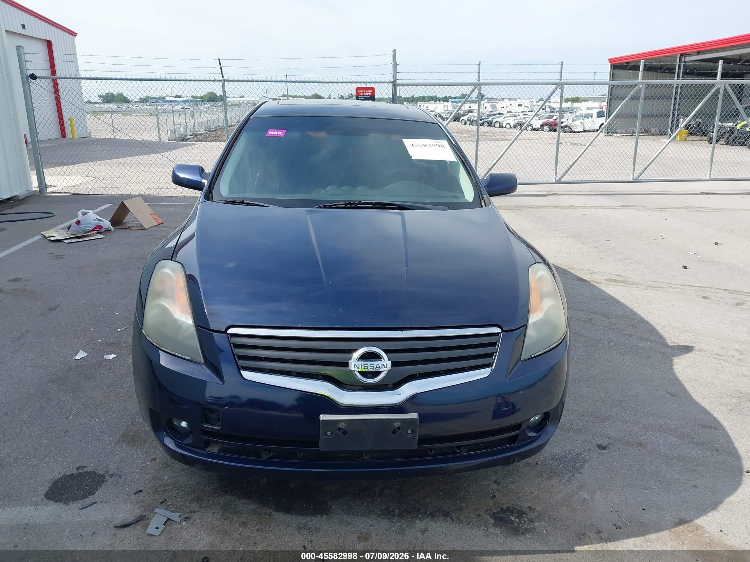 2009 Nissan Altima 2.5 S Blue vin: 1N4AL21E99N539160