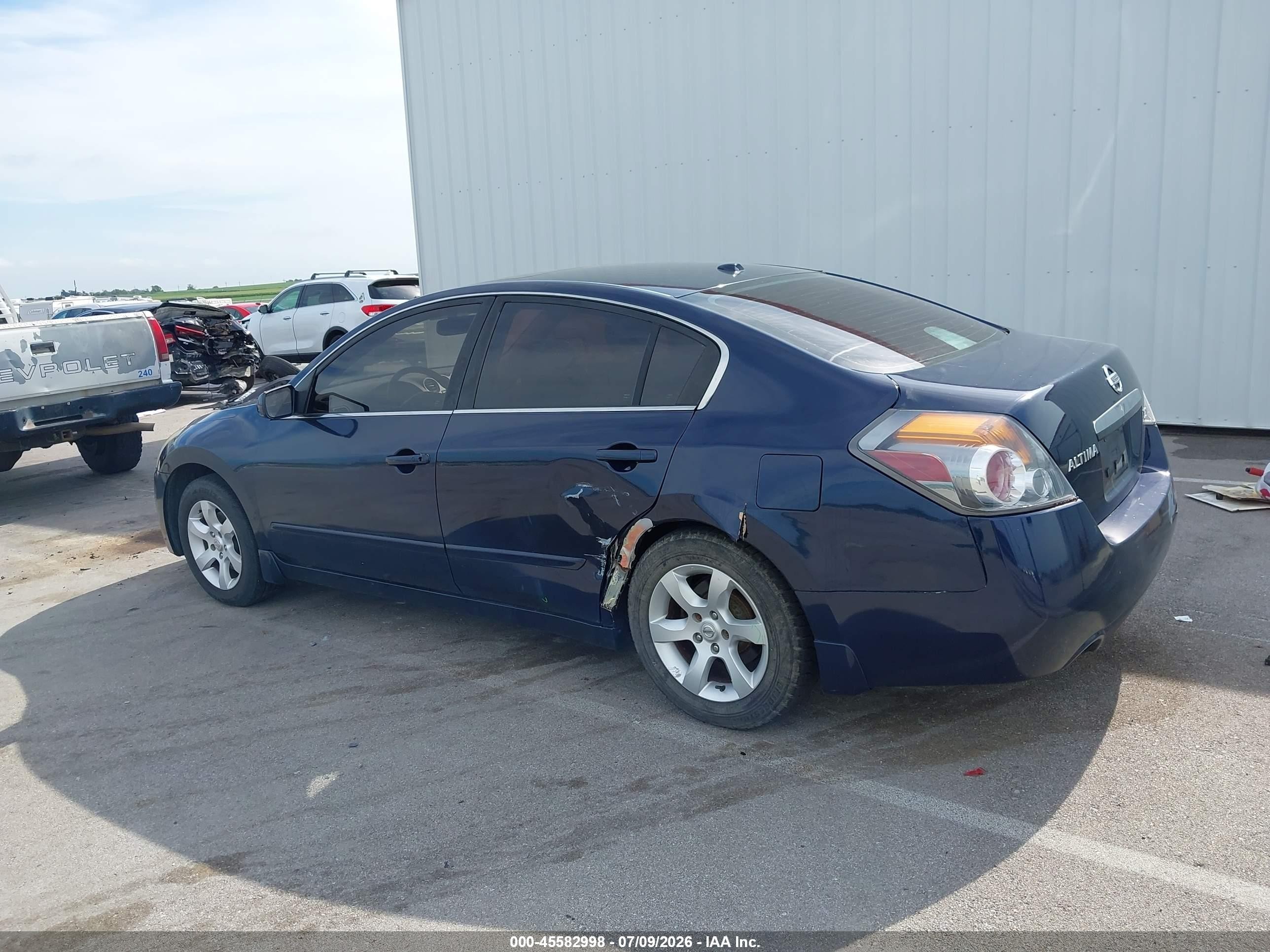 2009 Nissan Altima 2.5 S Blue vin: 1N4AL21E99N539160