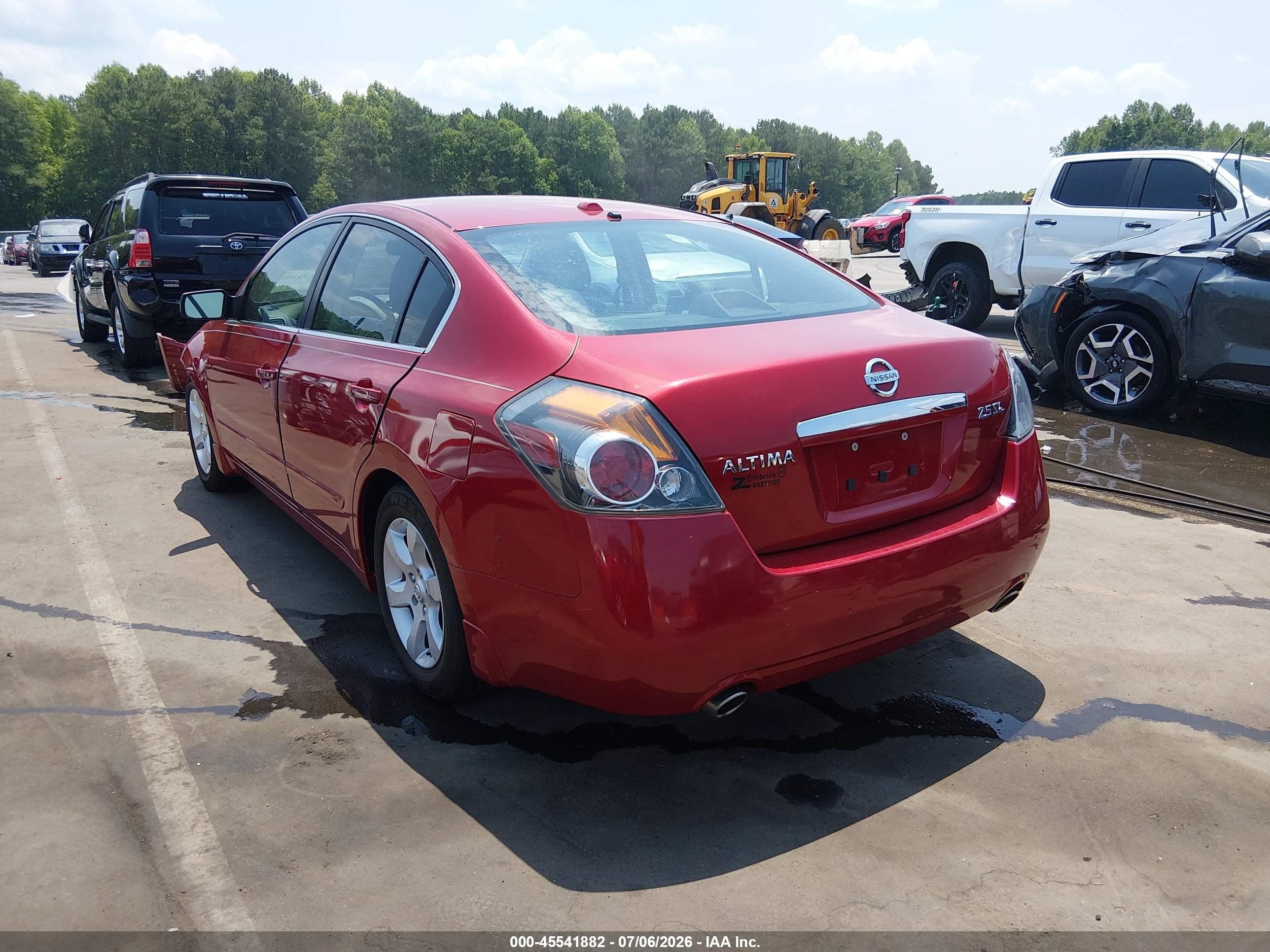 2009 Nissan Altima 2.5 S Maroon vin: 1N4AL21E99N542057