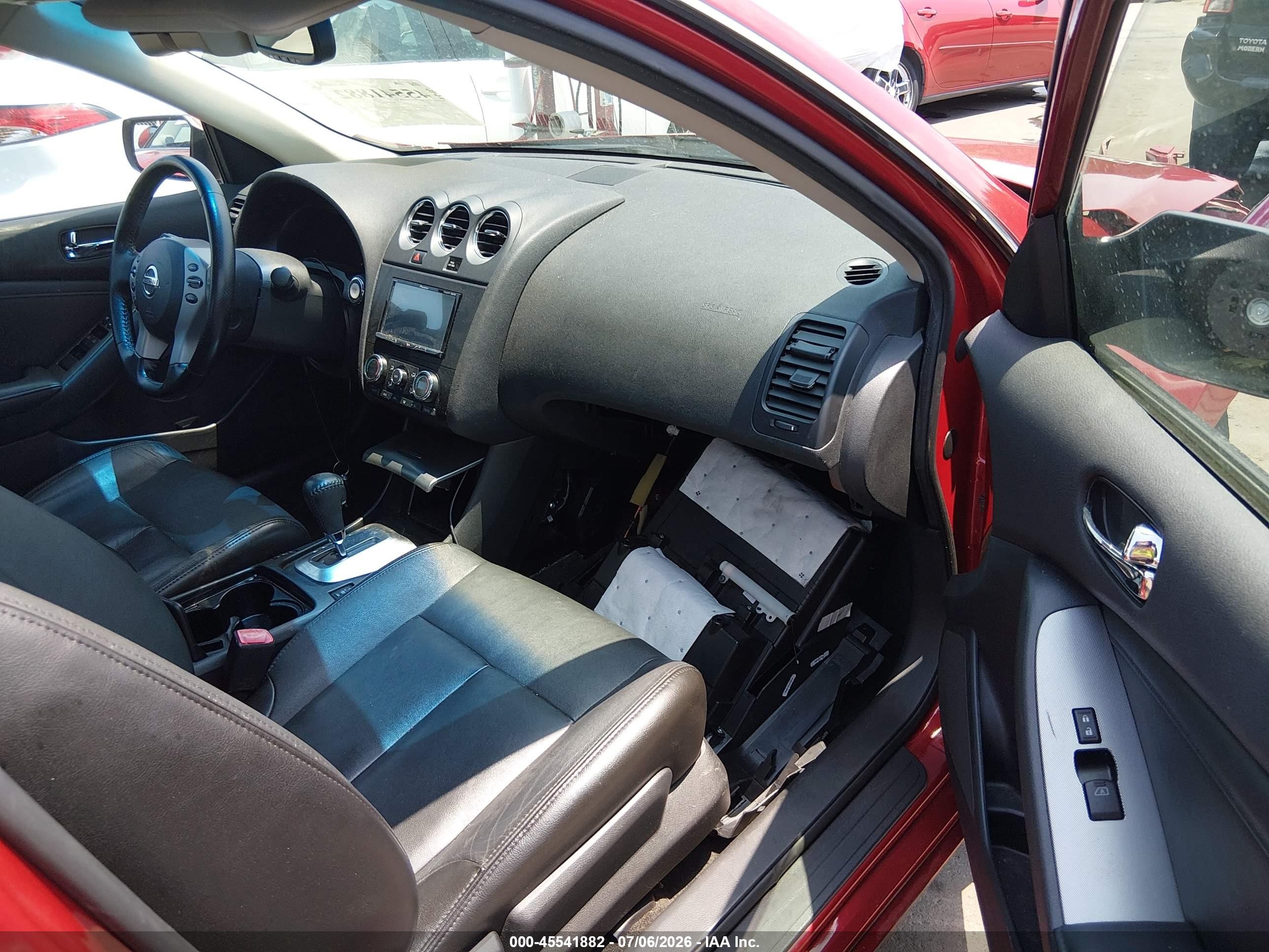 2009 Nissan Altima 2.5 S Maroon vin: 1N4AL21E99N542057