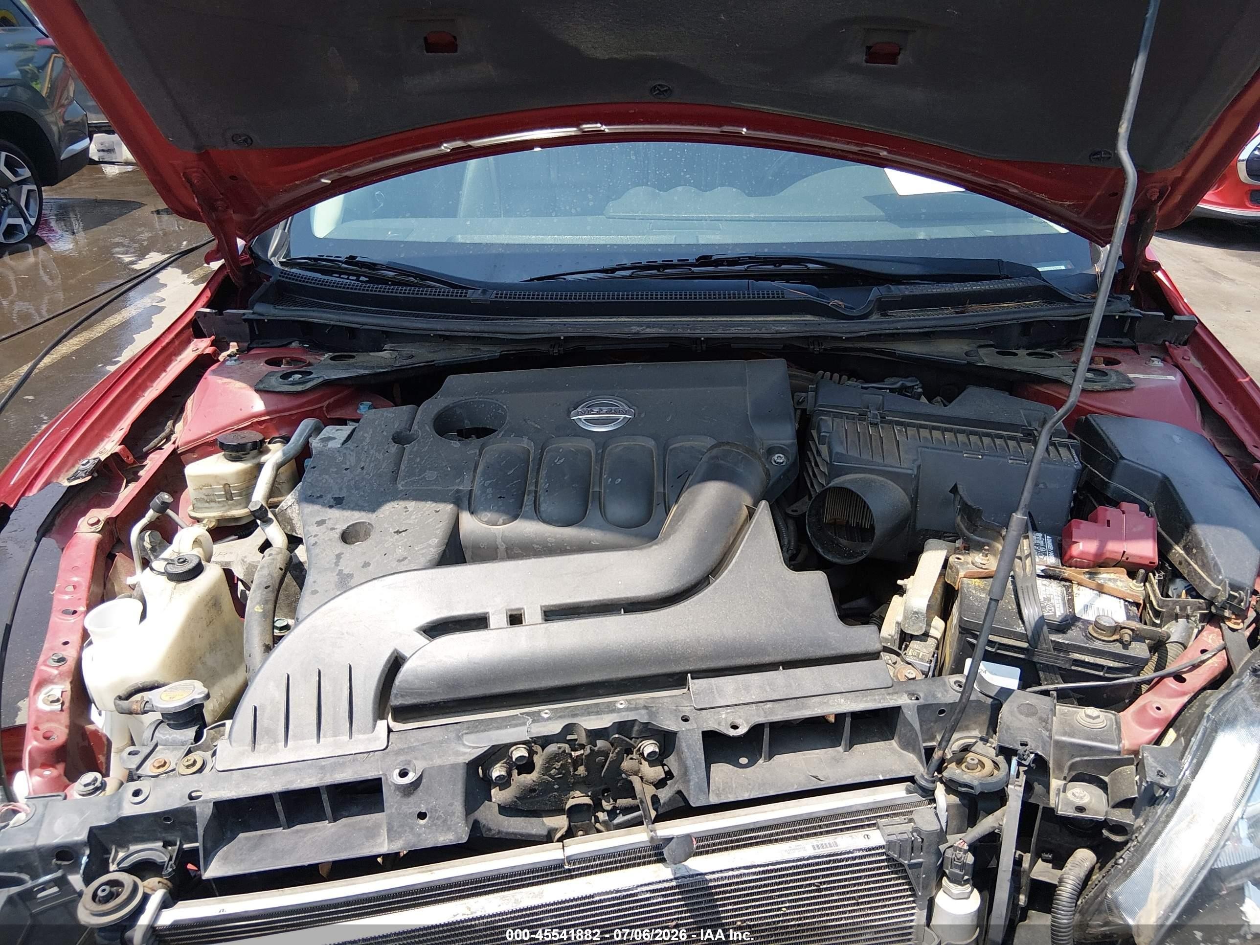 2009 Nissan Altima 2.5 S Maroon vin: 1N4AL21E99N542057