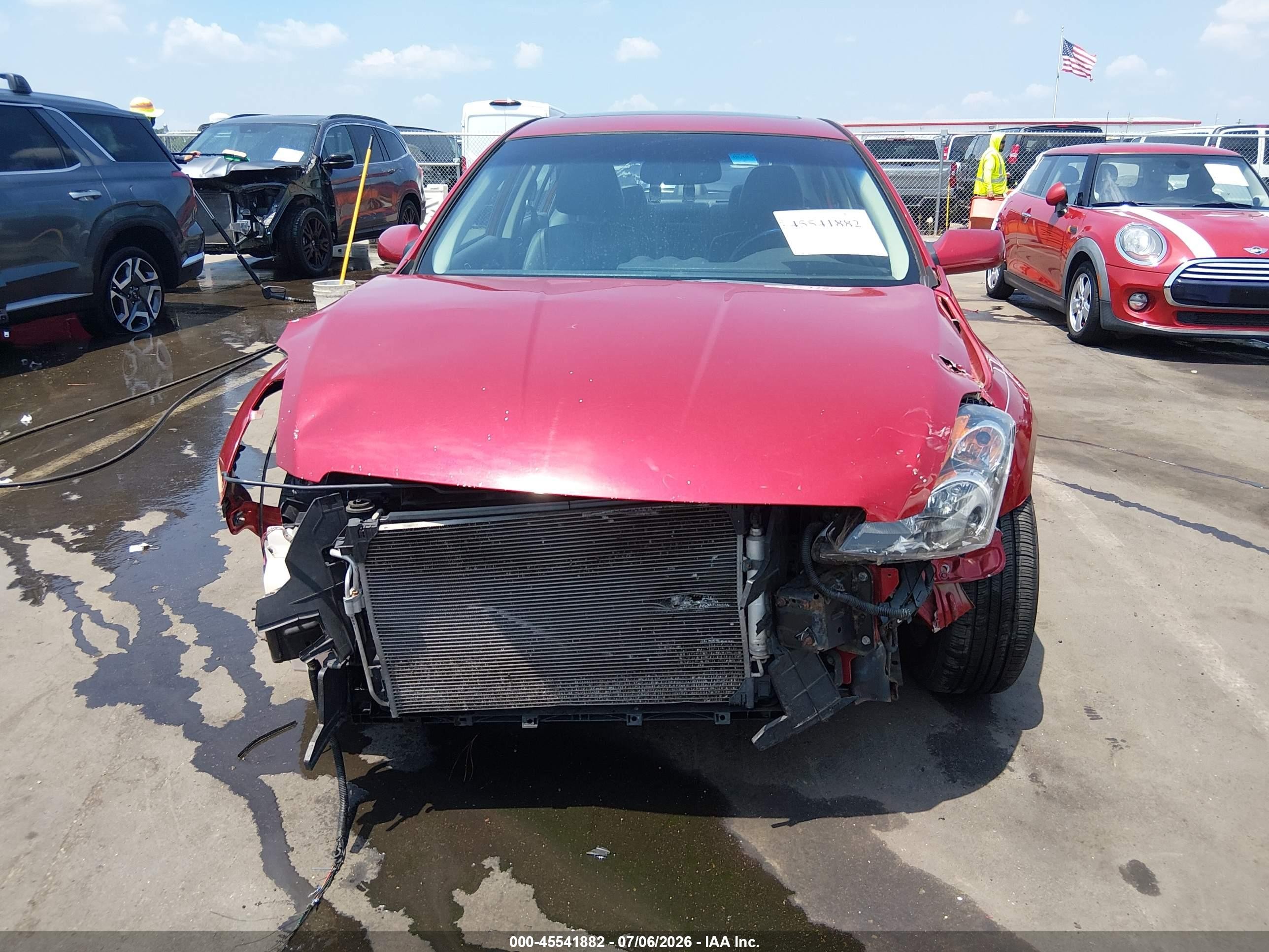 2009 Nissan Altima 2.5 S Maroon vin: 1N4AL21E99N542057
