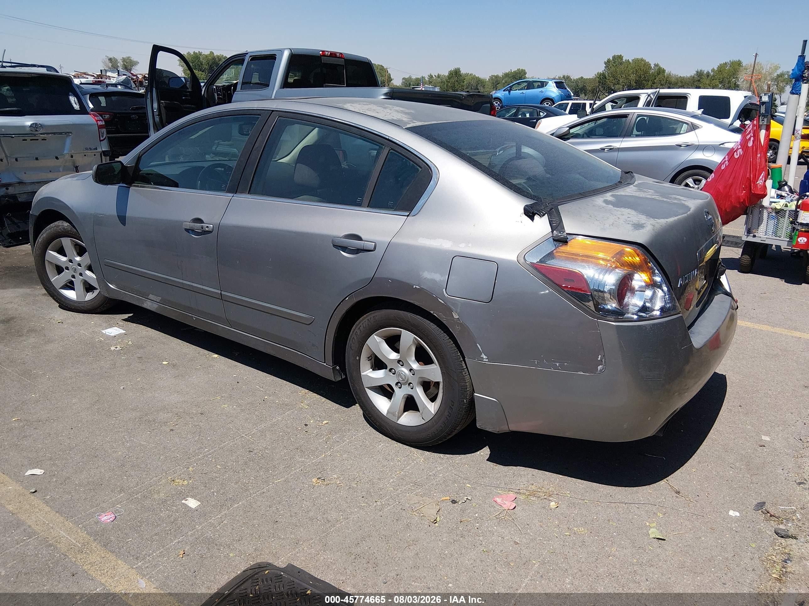 2007 Nissan Altima 2.5 S Серебряный vin: 1N4AL21EX7C133087