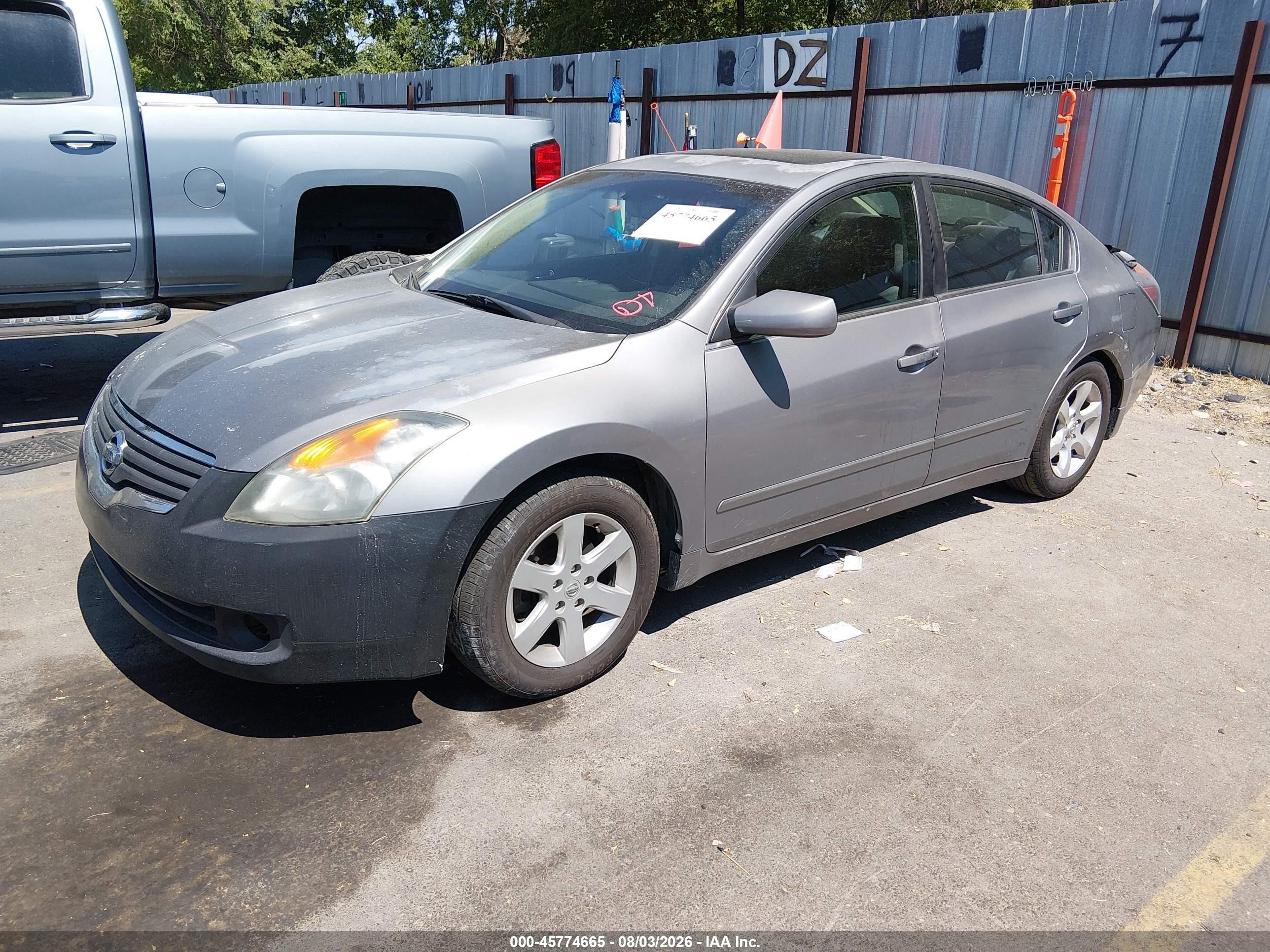 2007 Nissan Altima 2.5 S Серебряный vin: 1N4AL21EX7C133087