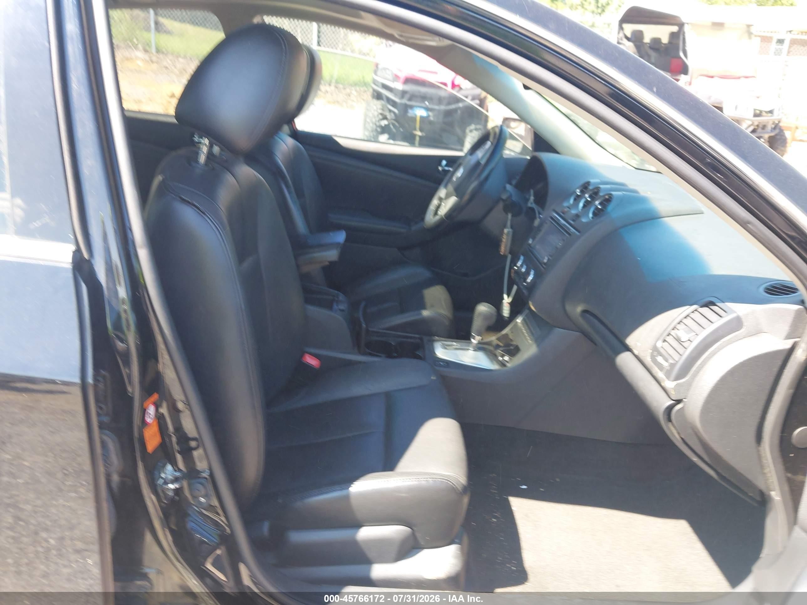 2007 Nissan Altima 2.5 S Black vin: 1N4AL21EX7C144901