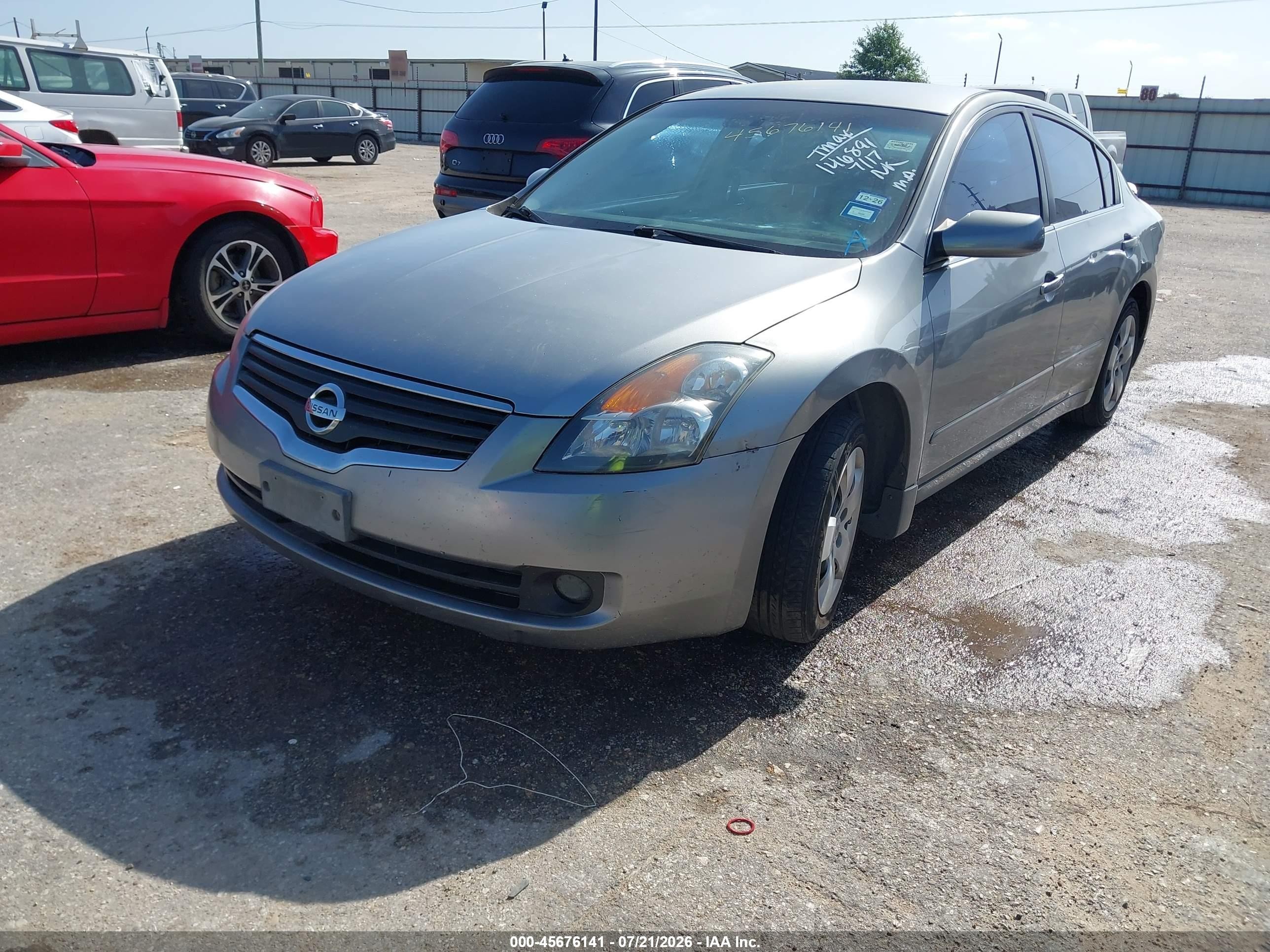 2007 Nissan Altima 2.5 S Gray vin: 1N4AL21EX7C146891