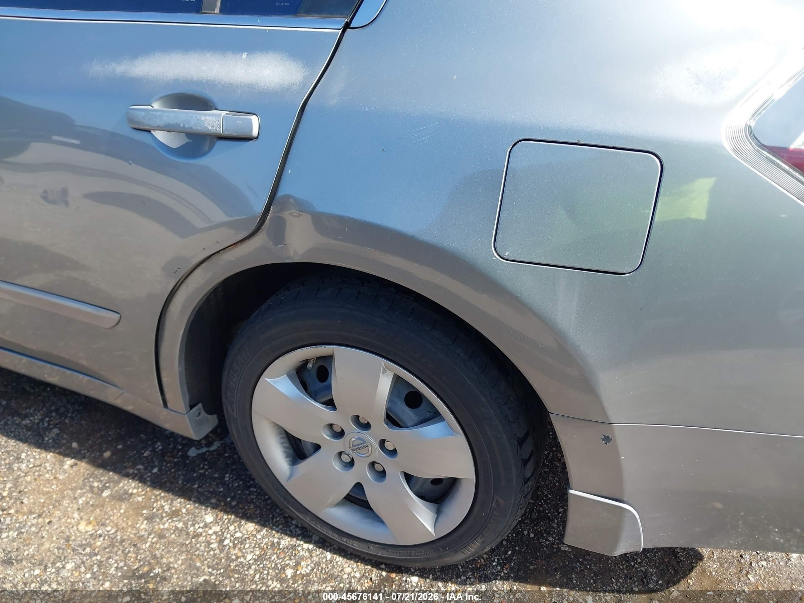 2007 Nissan Altima 2.5 S Gray vin: 1N4AL21EX7C146891