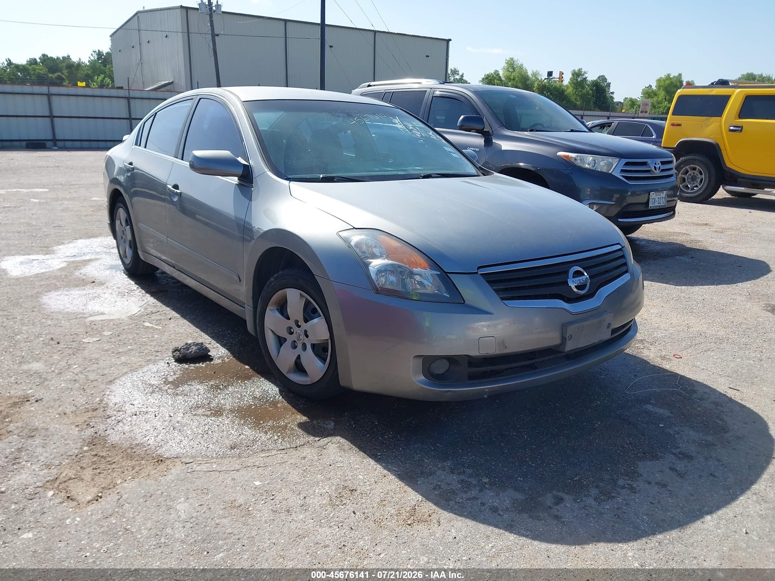 2007 Nissan Altima 2.5 S Gray vin: 1N4AL21EX7C146891