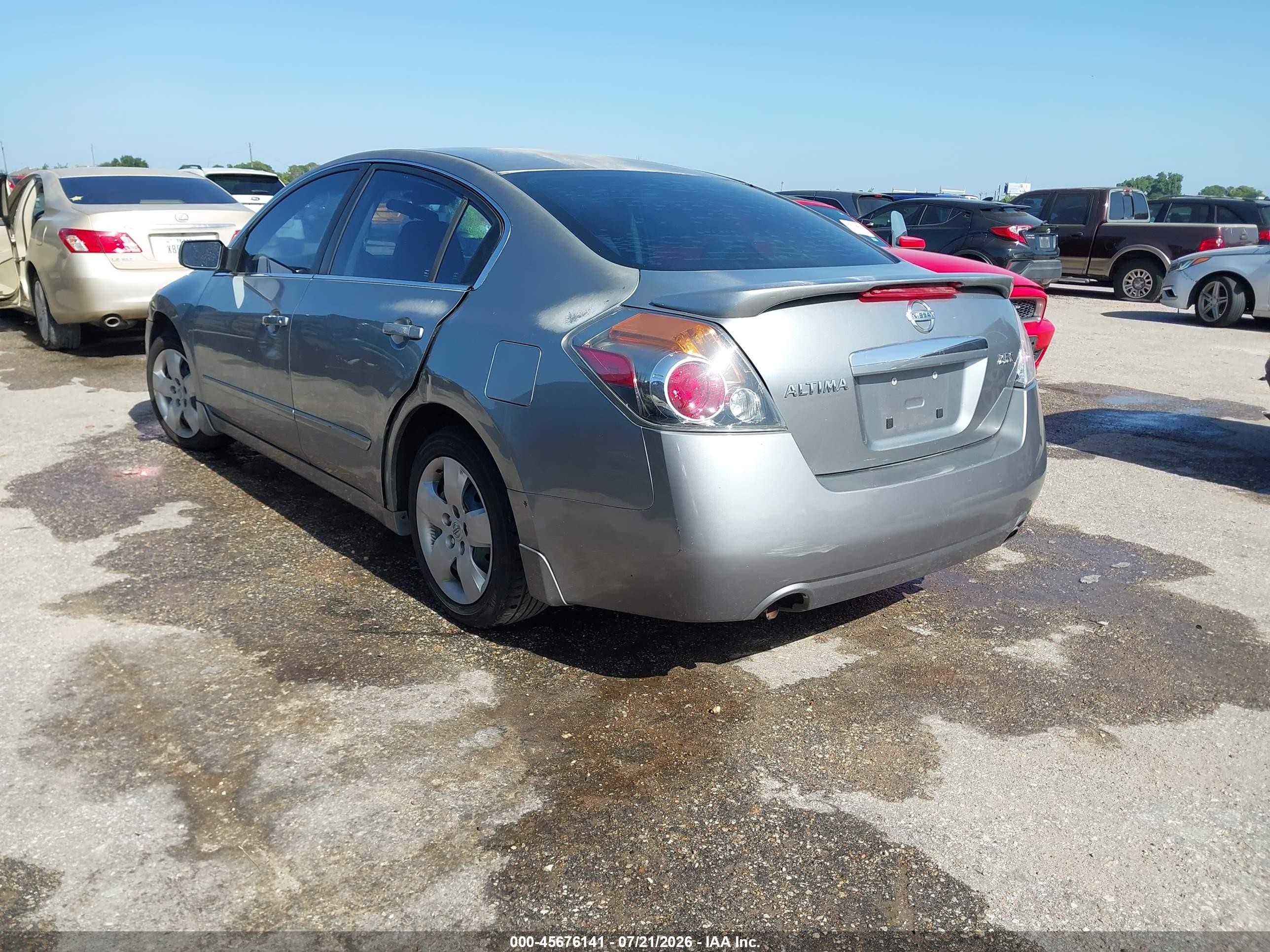 2007 Nissan Altima 2.5 S Gray vin: 1N4AL21EX7C146891