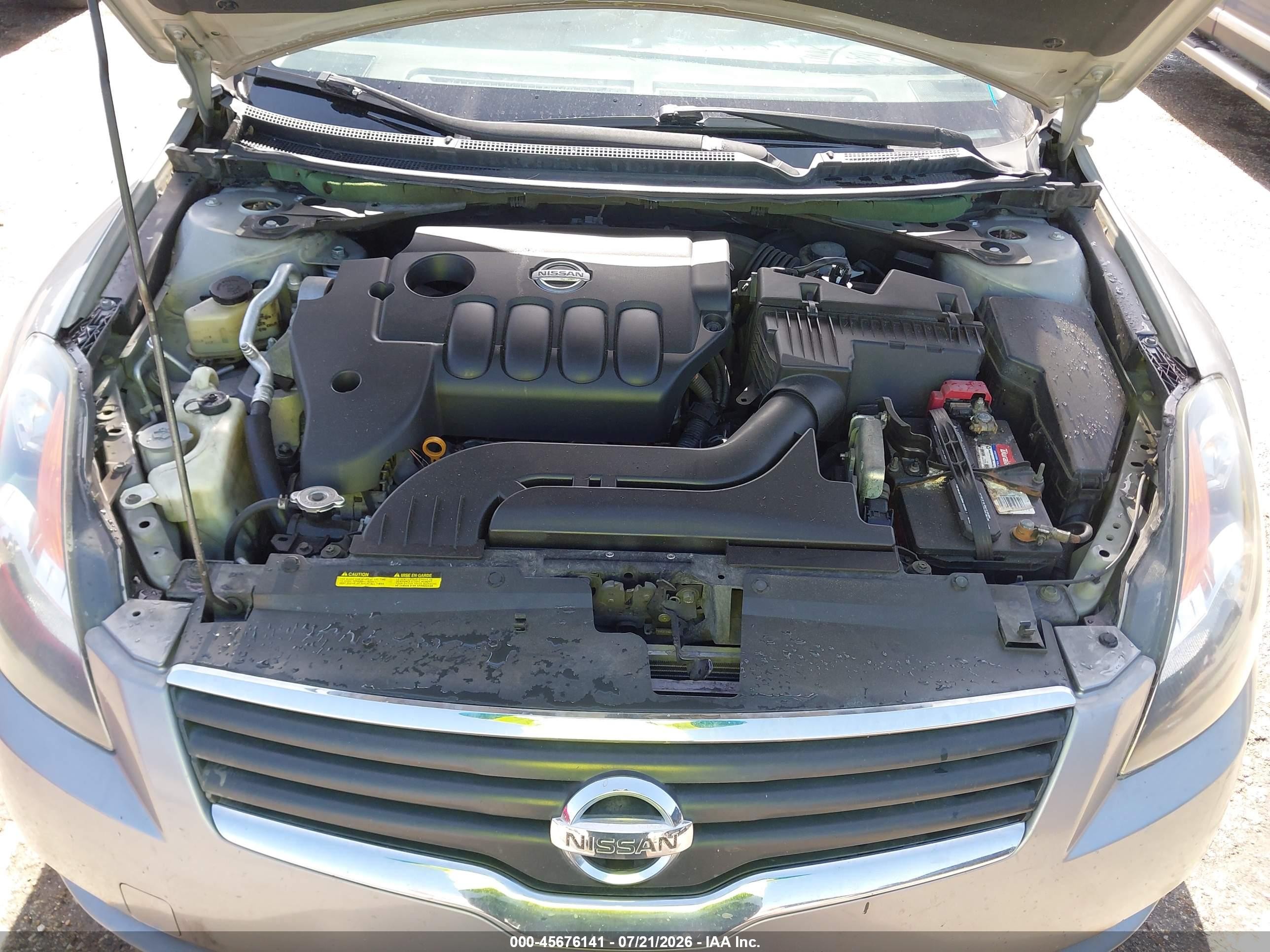 2007 Nissan Altima 2.5 S Gray vin: 1N4AL21EX7C146891