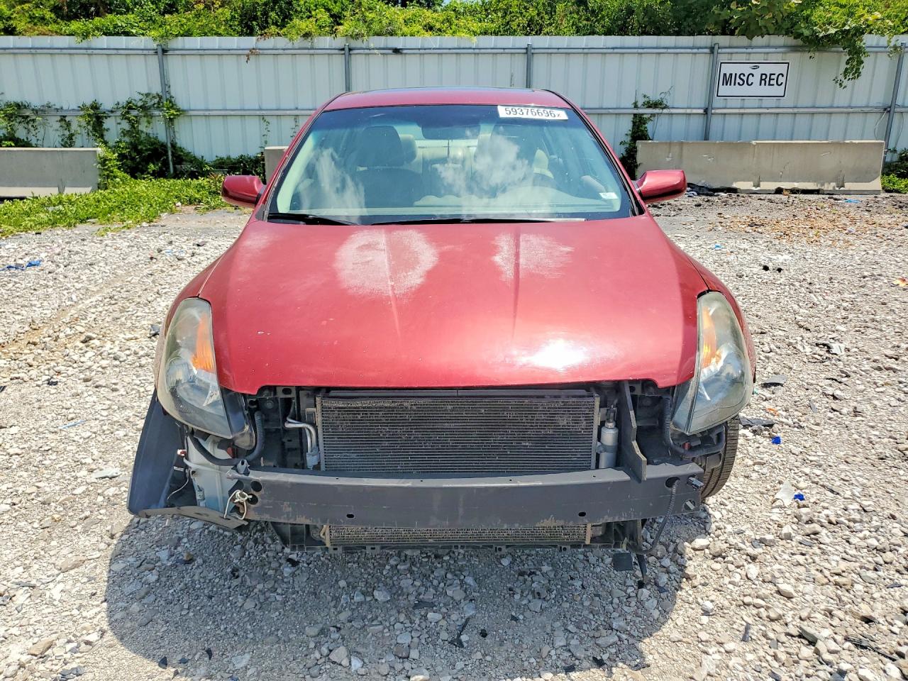 2007 Nissan Altima 2.5 Red vin: 1N4AL21EX7C155994
