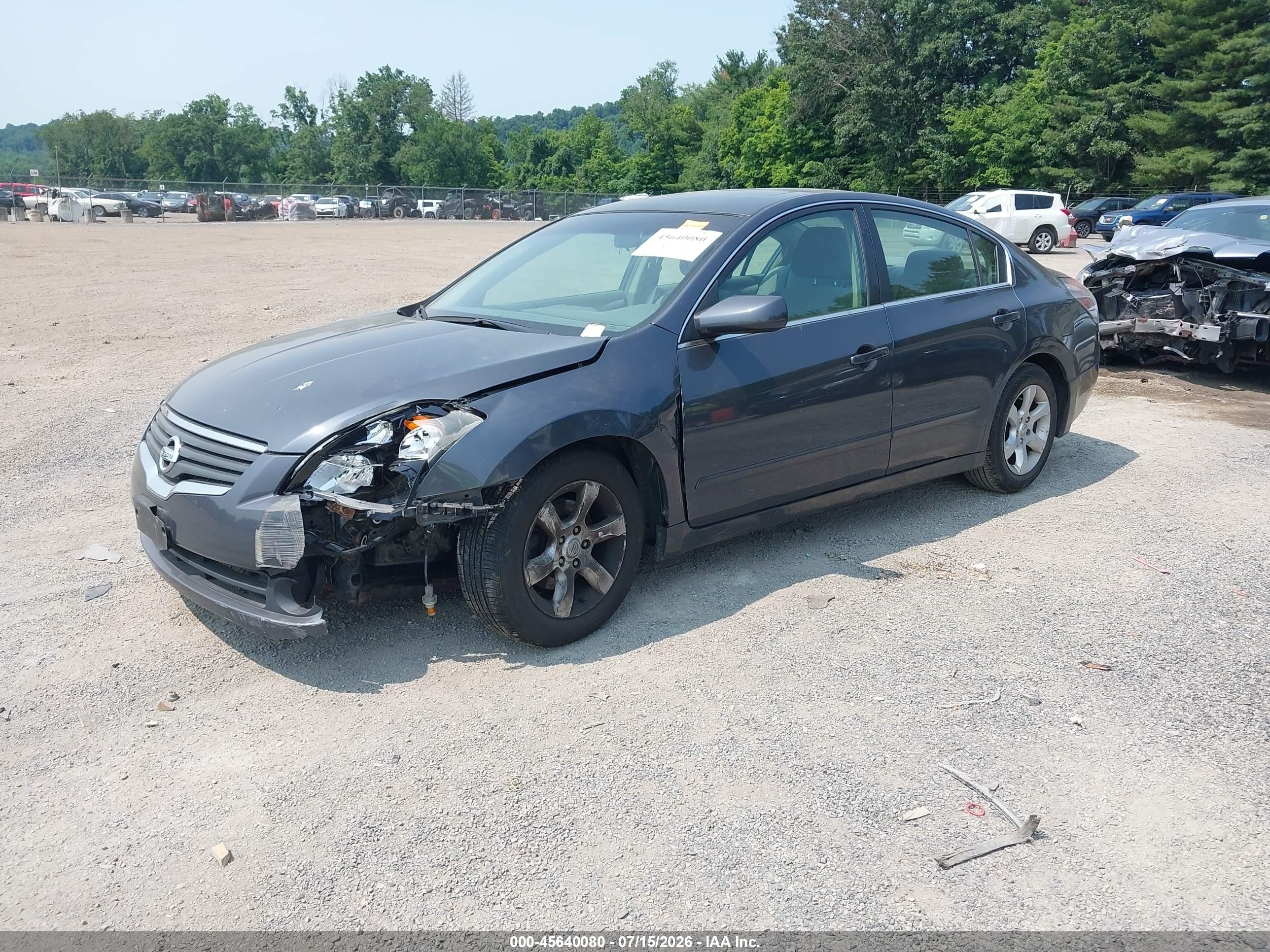 2007 Nissan Altima 2.5 S Gray vin: 1N4AL21EX7C180281