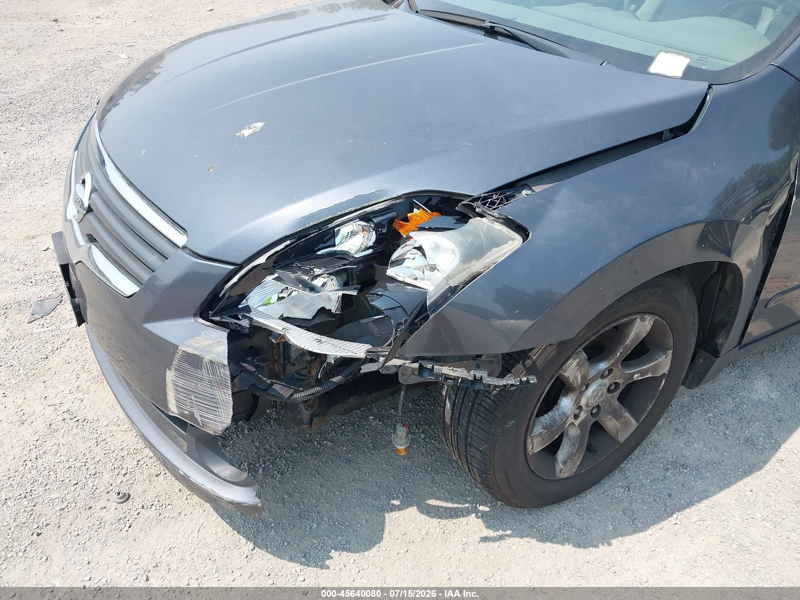 2007 Nissan Altima 2.5 S Gray vin: 1N4AL21EX7C180281