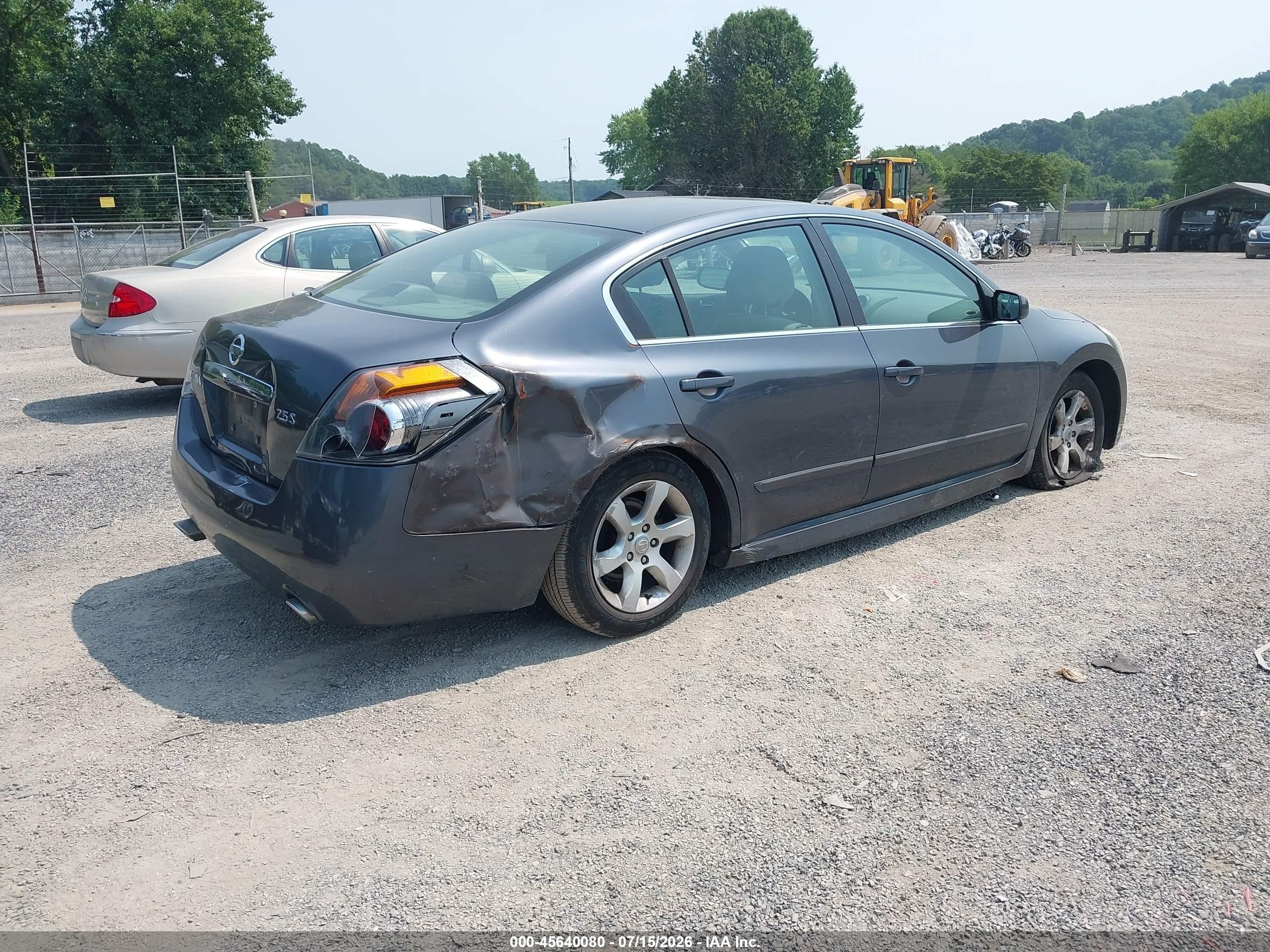 2007 Nissan Altima 2.5 S Gray vin: 1N4AL21EX7C180281