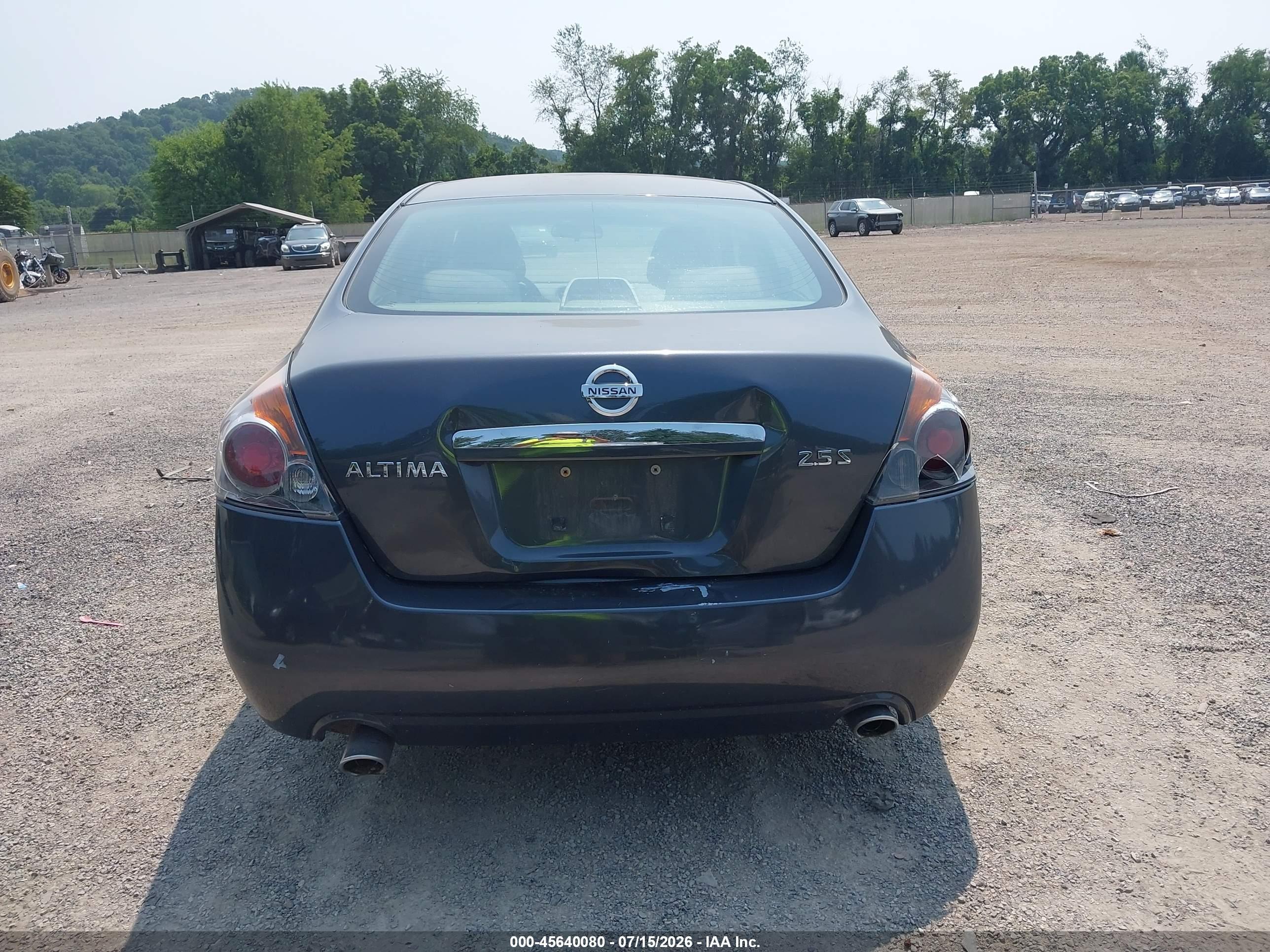 2007 Nissan Altima 2.5 S Gray vin: 1N4AL21EX7C180281