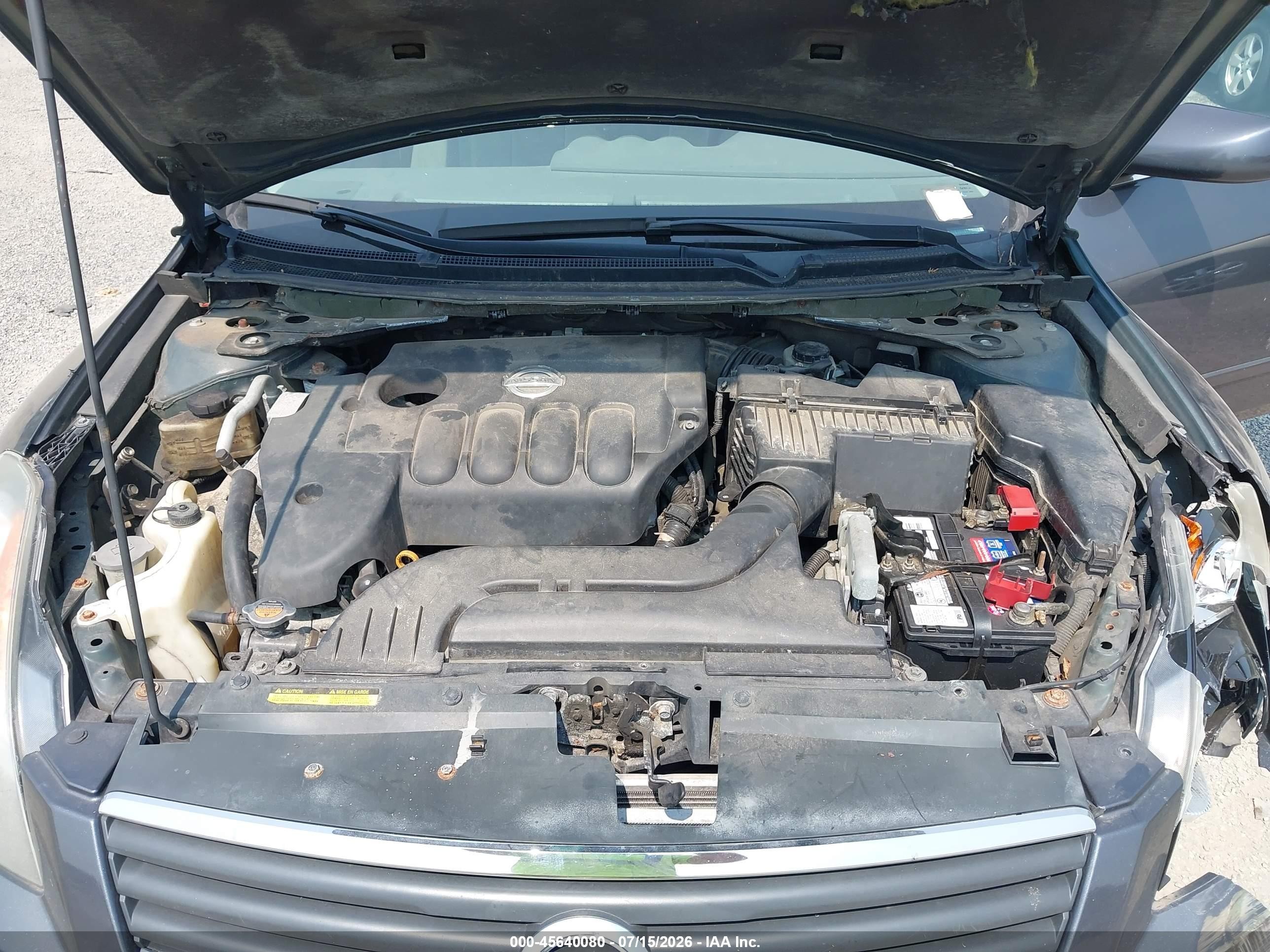 2007 Nissan Altima 2.5 S Gray vin: 1N4AL21EX7C180281