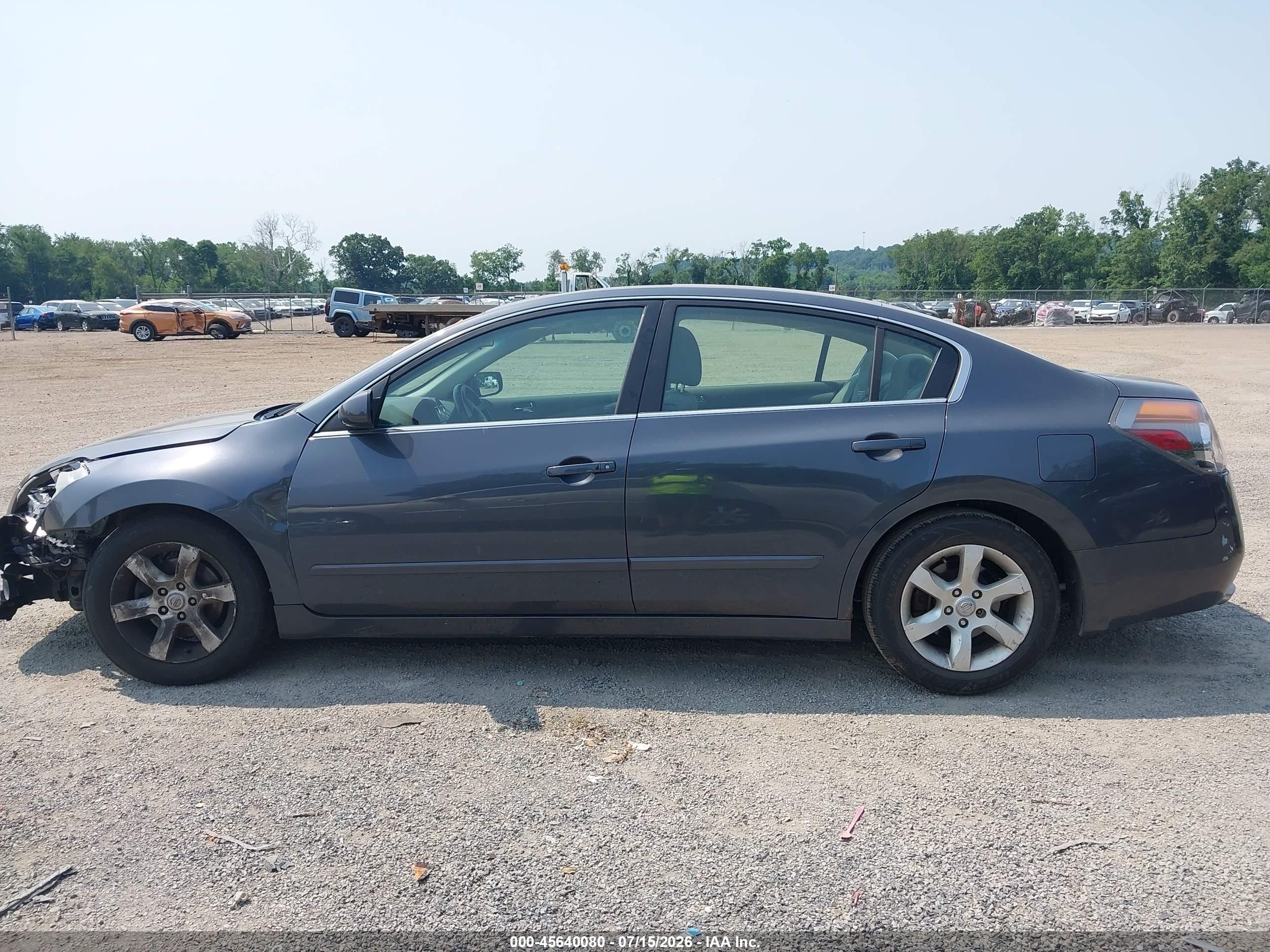 2007 Nissan Altima 2.5 S Gray vin: 1N4AL21EX7C180281
