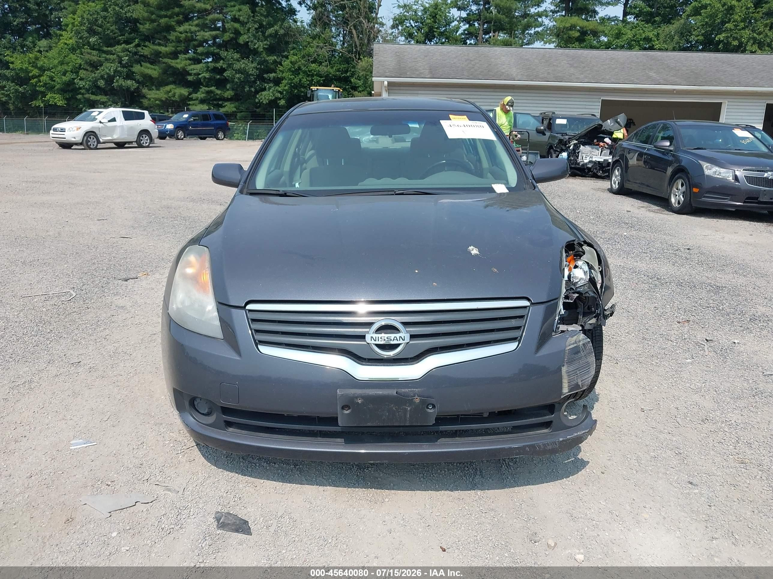 2007 Nissan Altima 2.5 S Gray vin: 1N4AL21EX7C180281