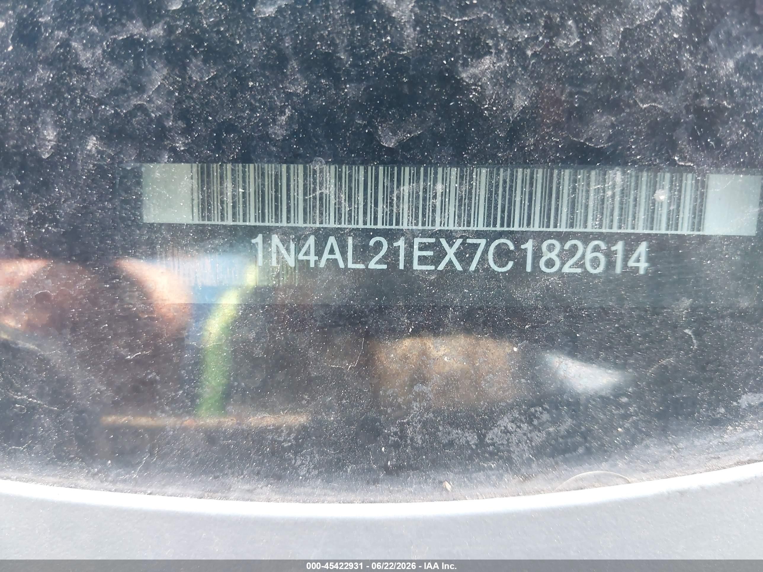 2007 Nissan Altima 2.5 S Желто-коричневый vin: 1N4AL21EX7C182614