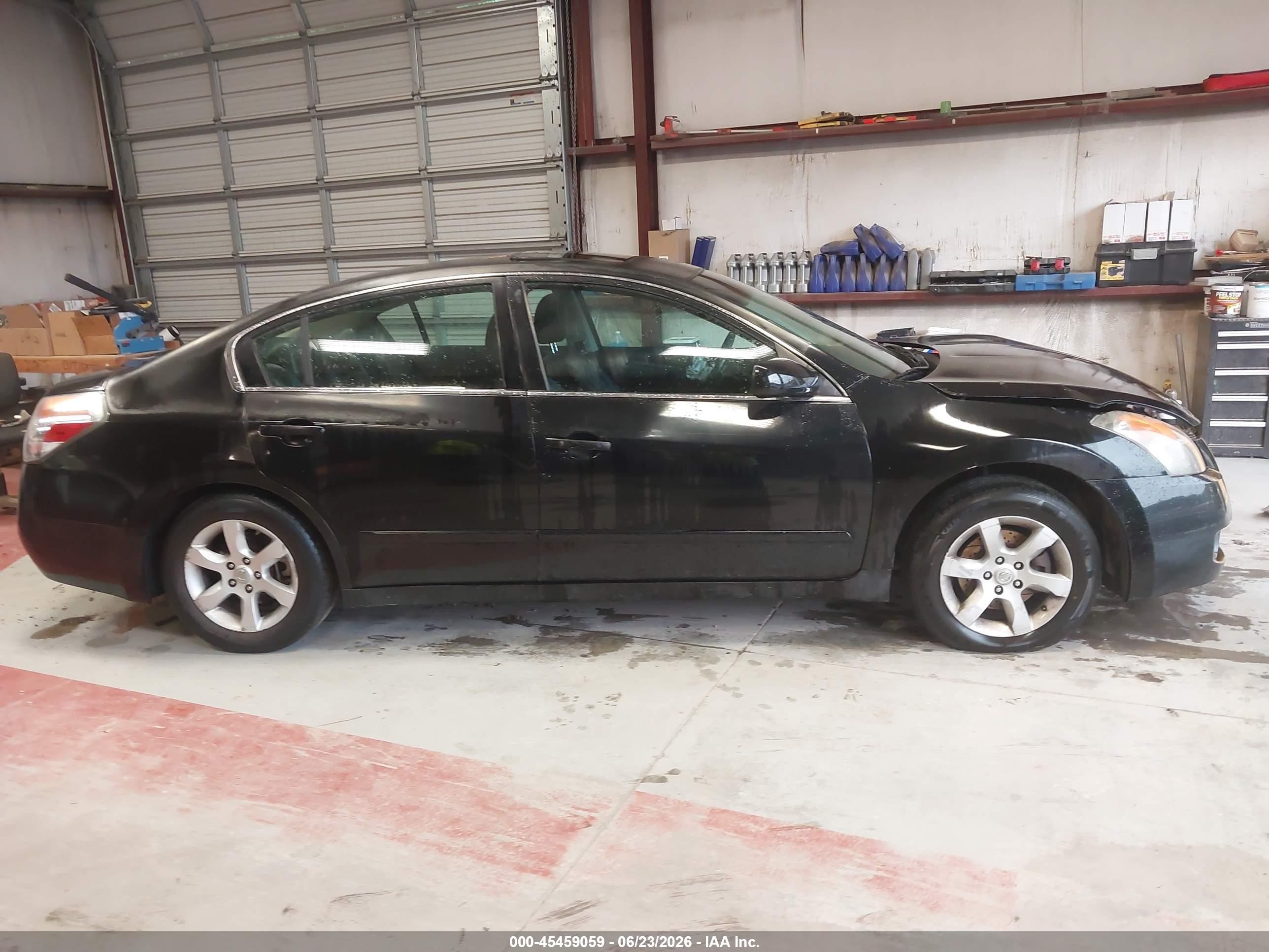 2007 Nissan Altima 2.5 S Black vin: 1N4AL21EX7C199364